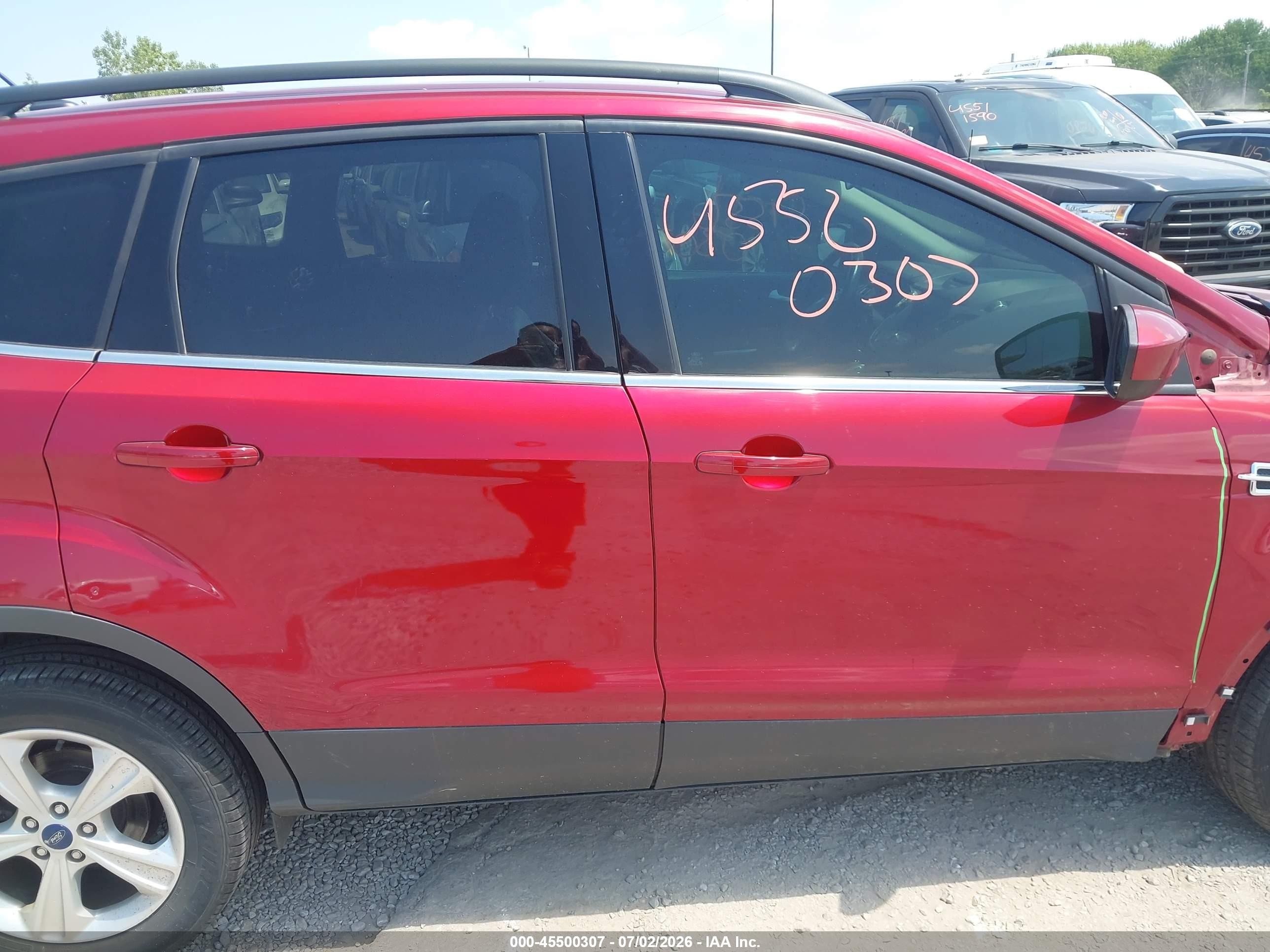 2015 Ford Escape Se Red vin: 1FMCU9G98FUB02122