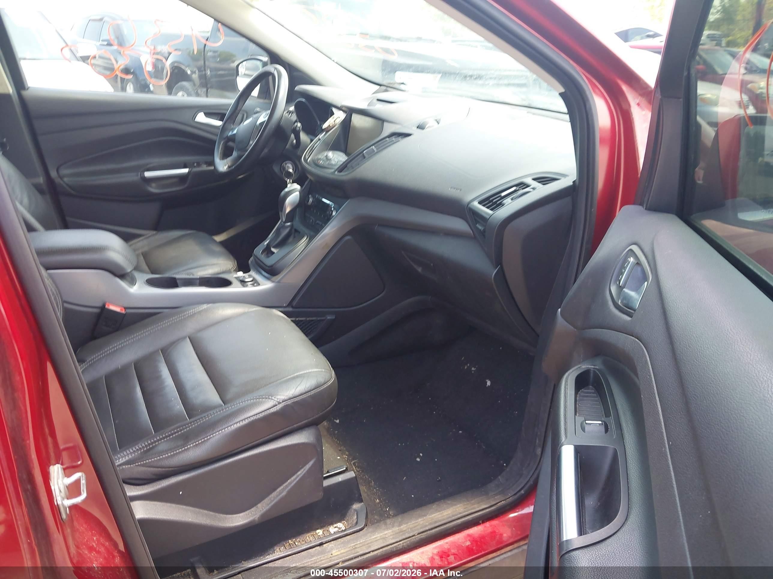2015 Ford Escape Se Red vin: 1FMCU9G98FUB02122