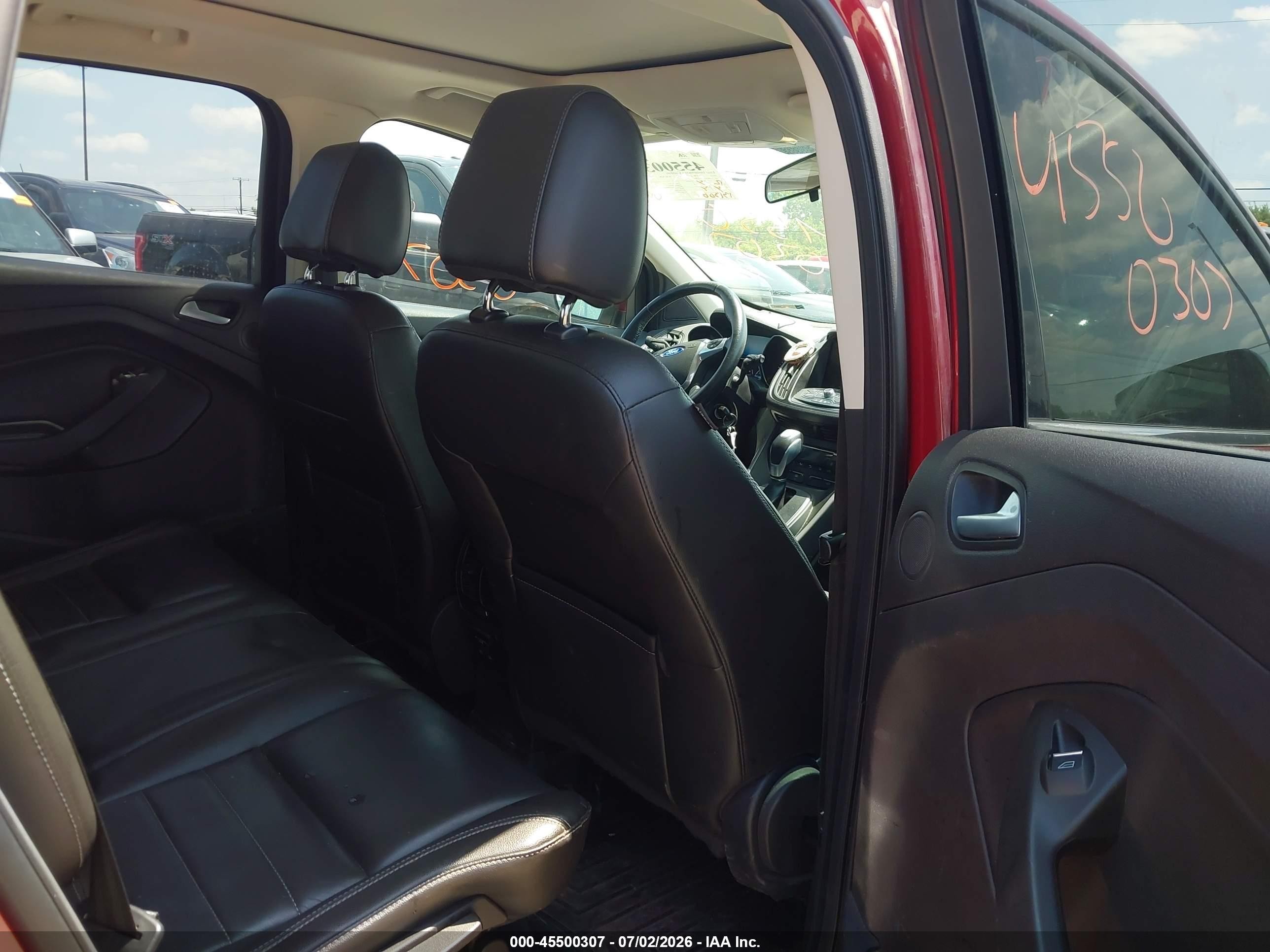 2015 Ford Escape Se Red vin: 1FMCU9G98FUB02122