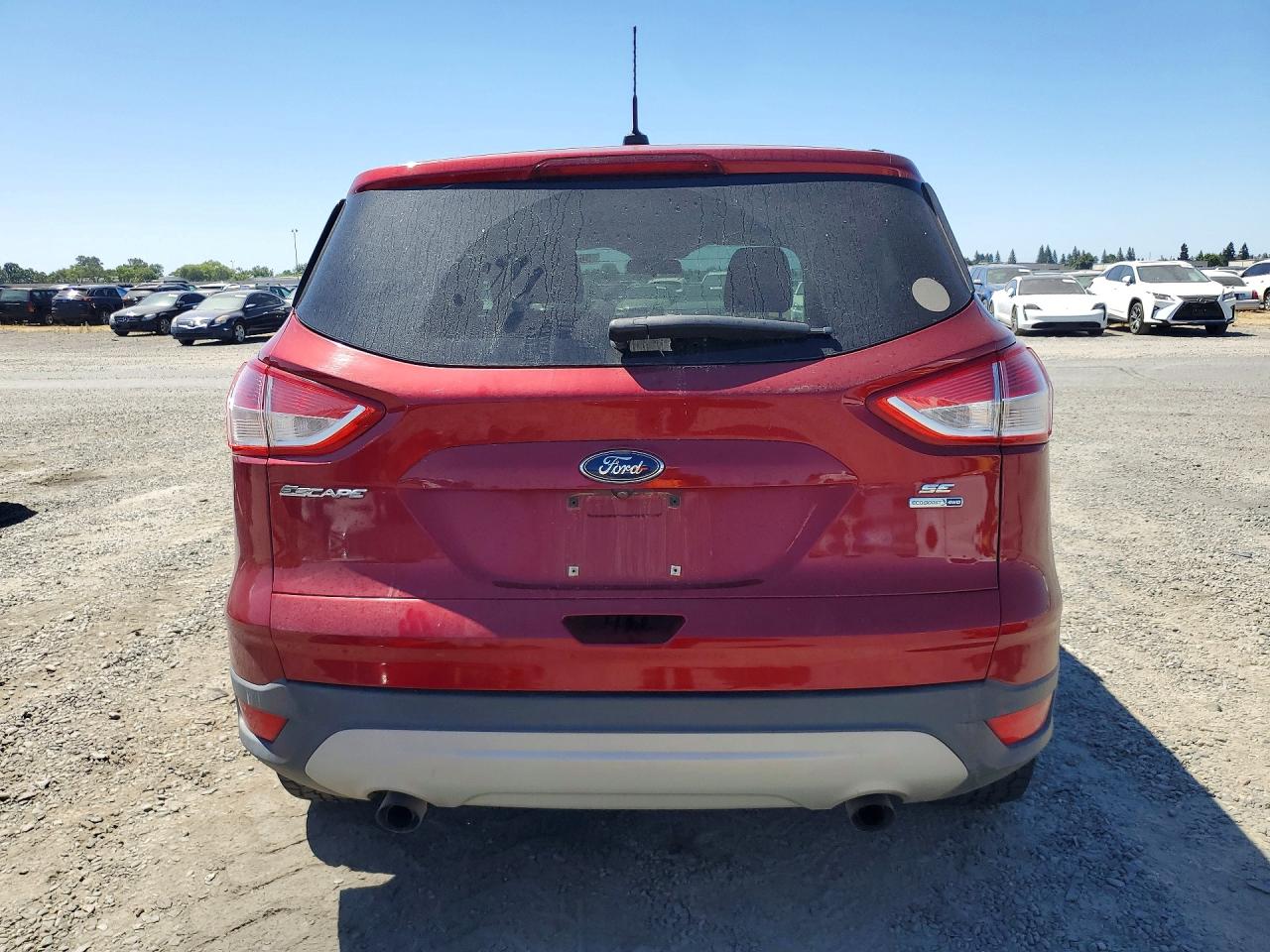 2015 Ford Escape Se Burgundy vin: 1FMCU9G98FUC07470