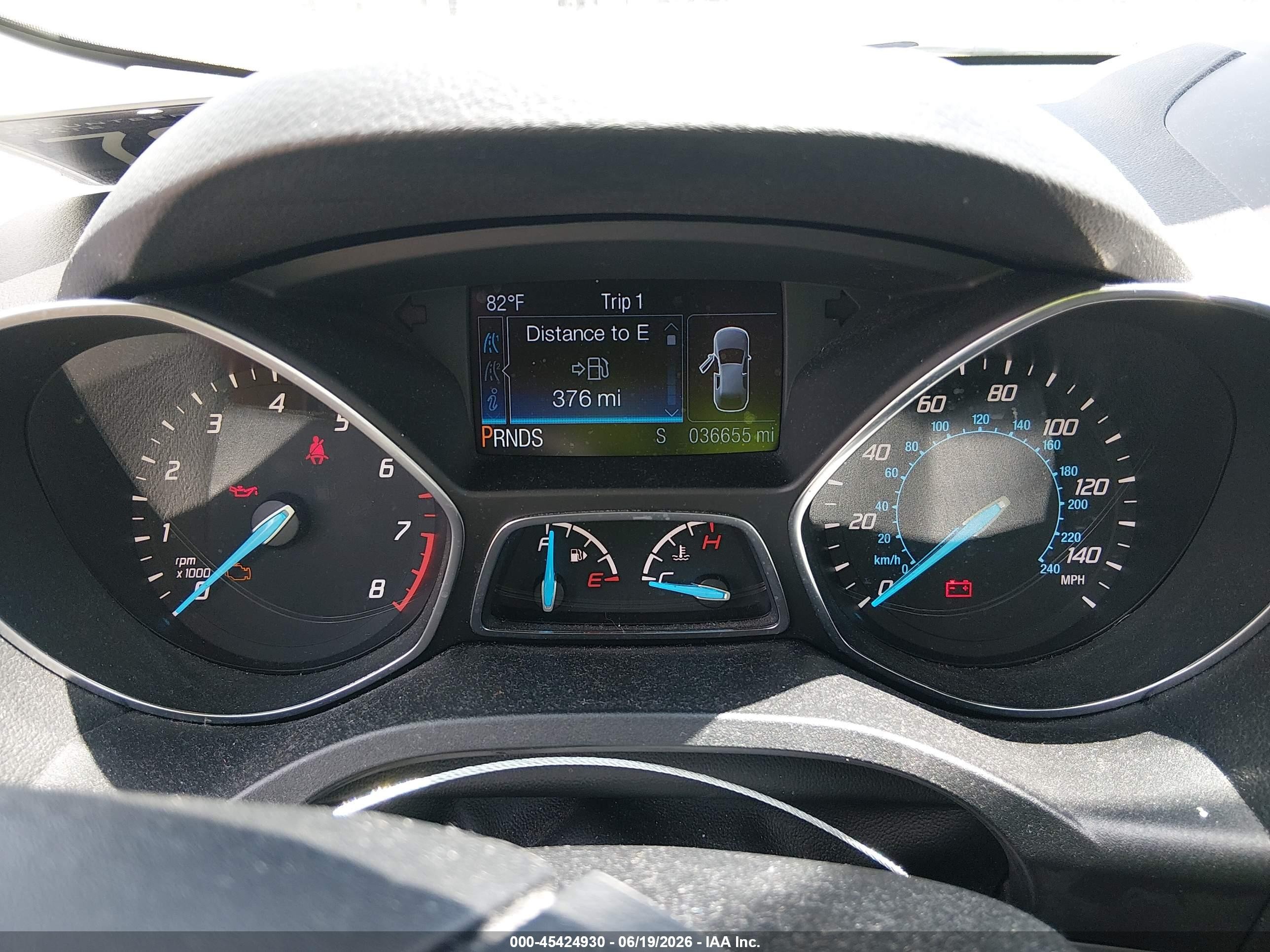 2015 Ford Escape Se White vin: 1FMCU9G98FUC20008