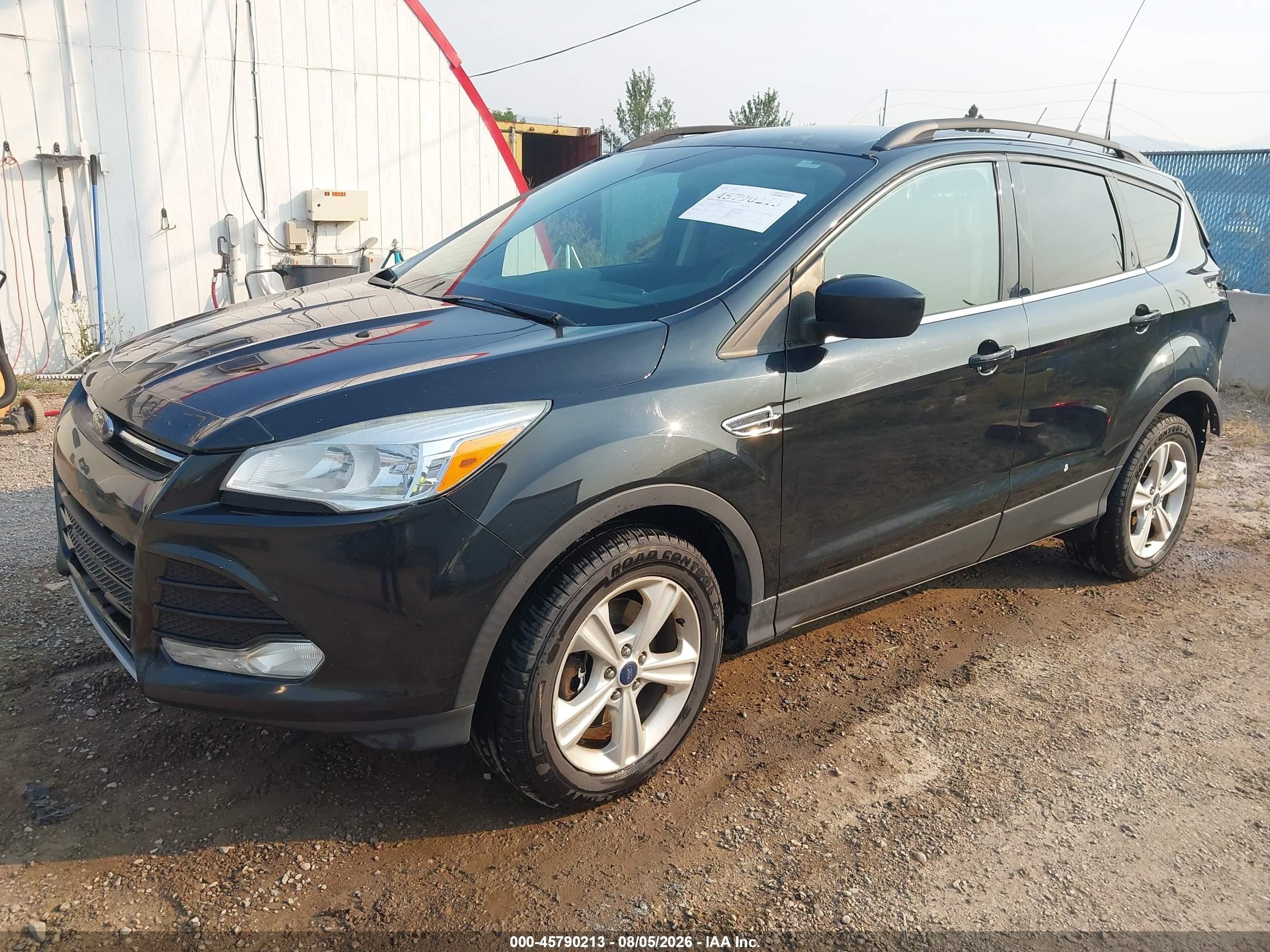 2015 Ford Escape Se Black vin: 1FMCU9G98FUC48973