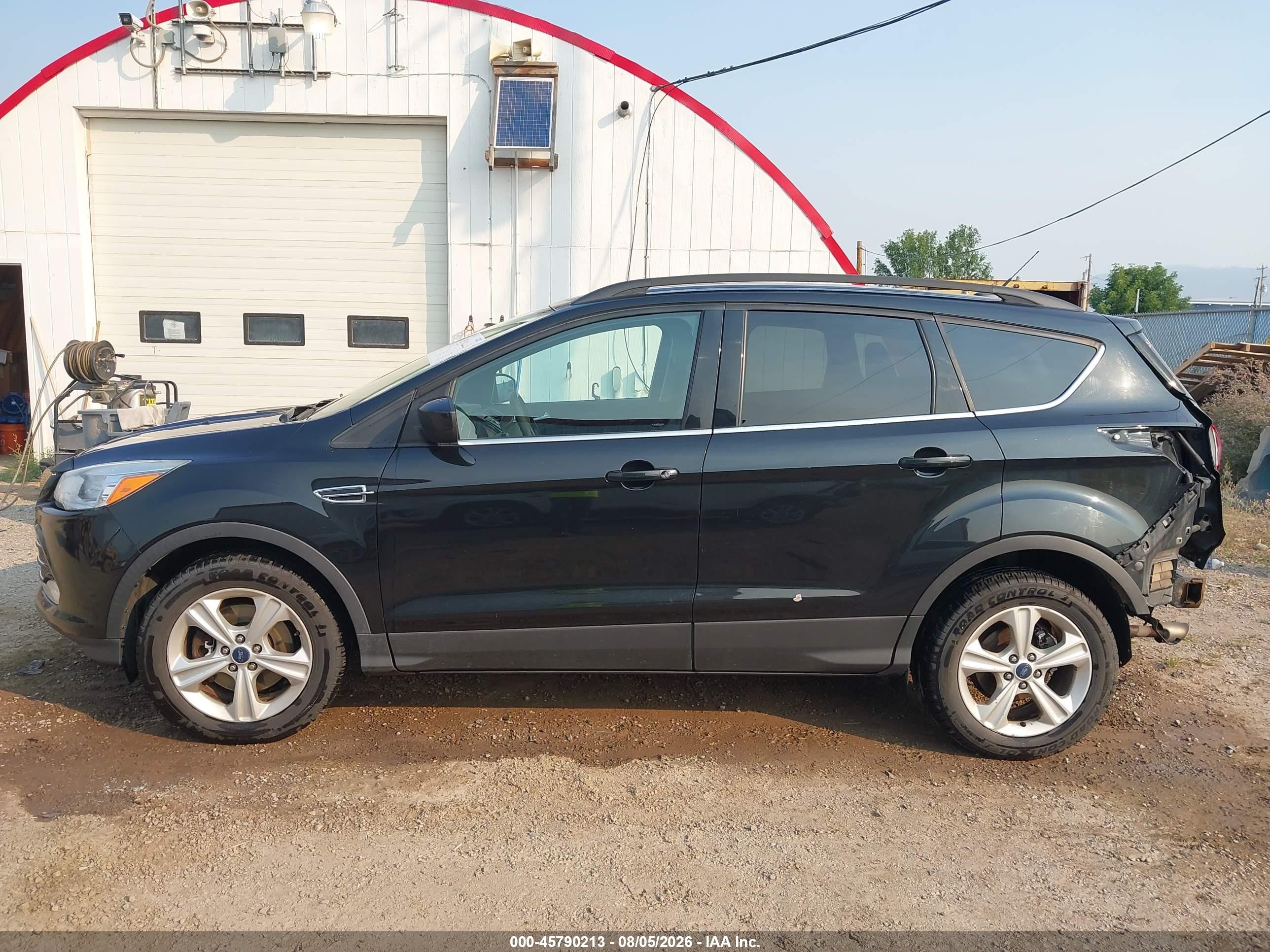 2015 Ford Escape Se Black vin: 1FMCU9G98FUC48973