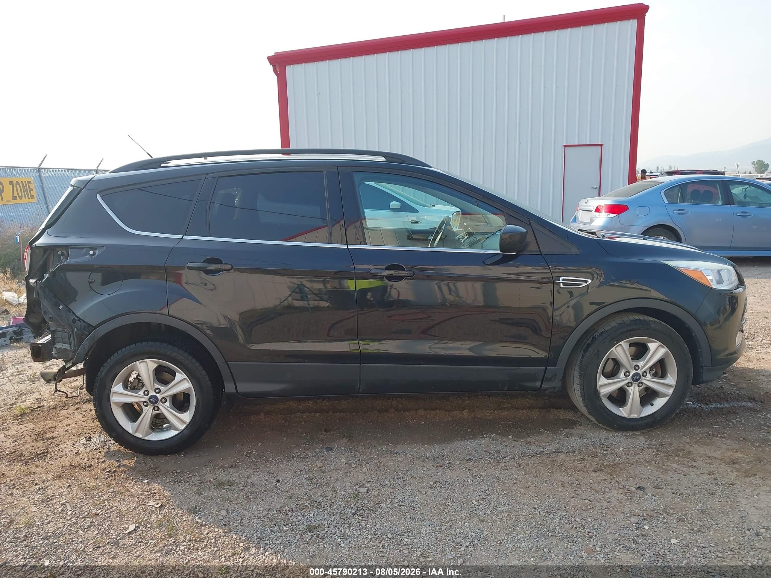2015 Ford Escape Se Black vin: 1FMCU9G98FUC48973