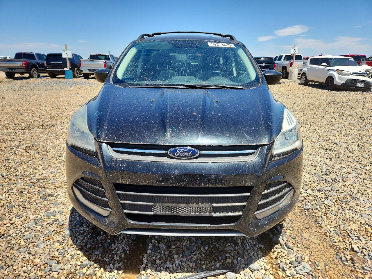 2013 Ford Escape Se Black vin: 1FMCU9G99DUA02964