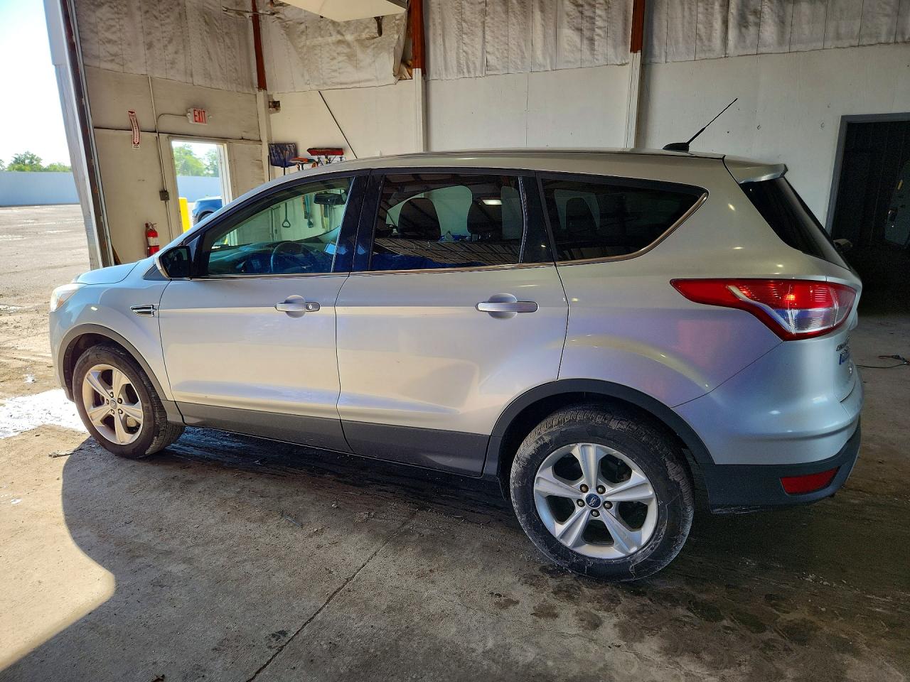 2013 Ford Escape Se Silver vin: 1FMCU9G99DUA41697