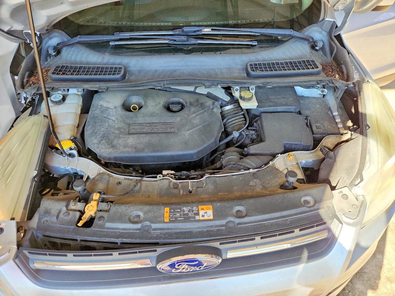 2013 Ford Escape Se Silver vin: 1FMCU9G99DUA41697