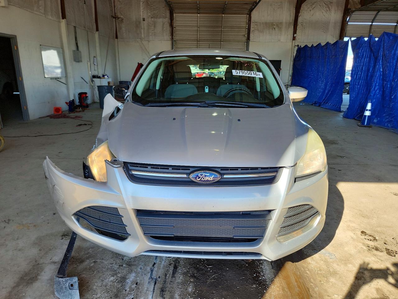 2013 Ford Escape Se Silver vin: 1FMCU9G99DUA41697