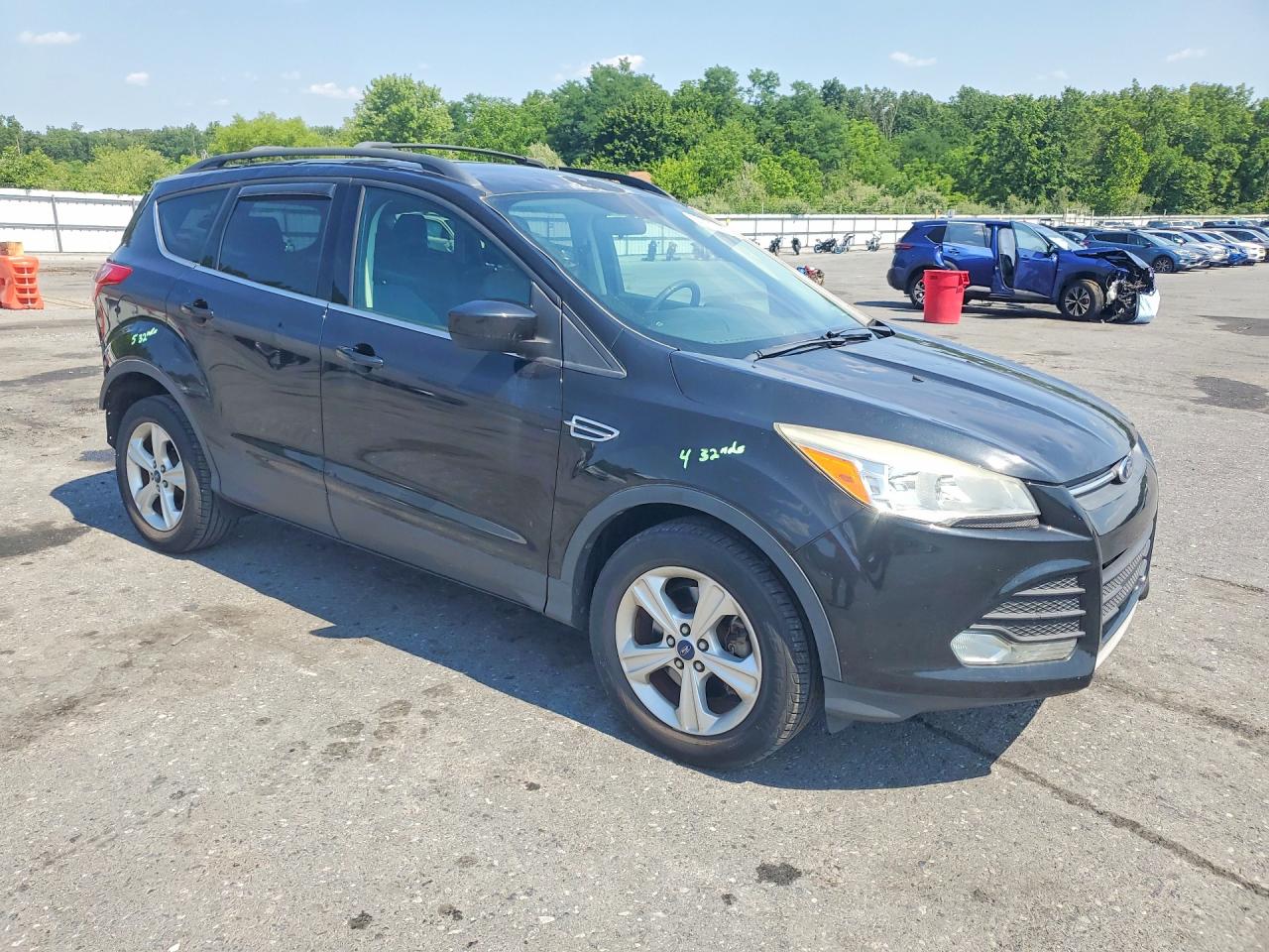 2013 Ford Escape Se Black vin: 1FMCU9G99DUA97347