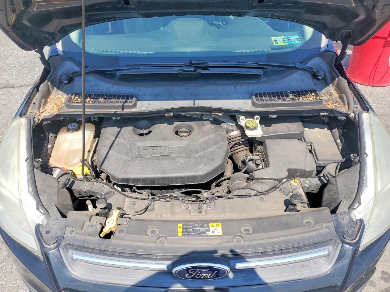 2013 Ford Escape Se Black vin: 1FMCU9G99DUA97347