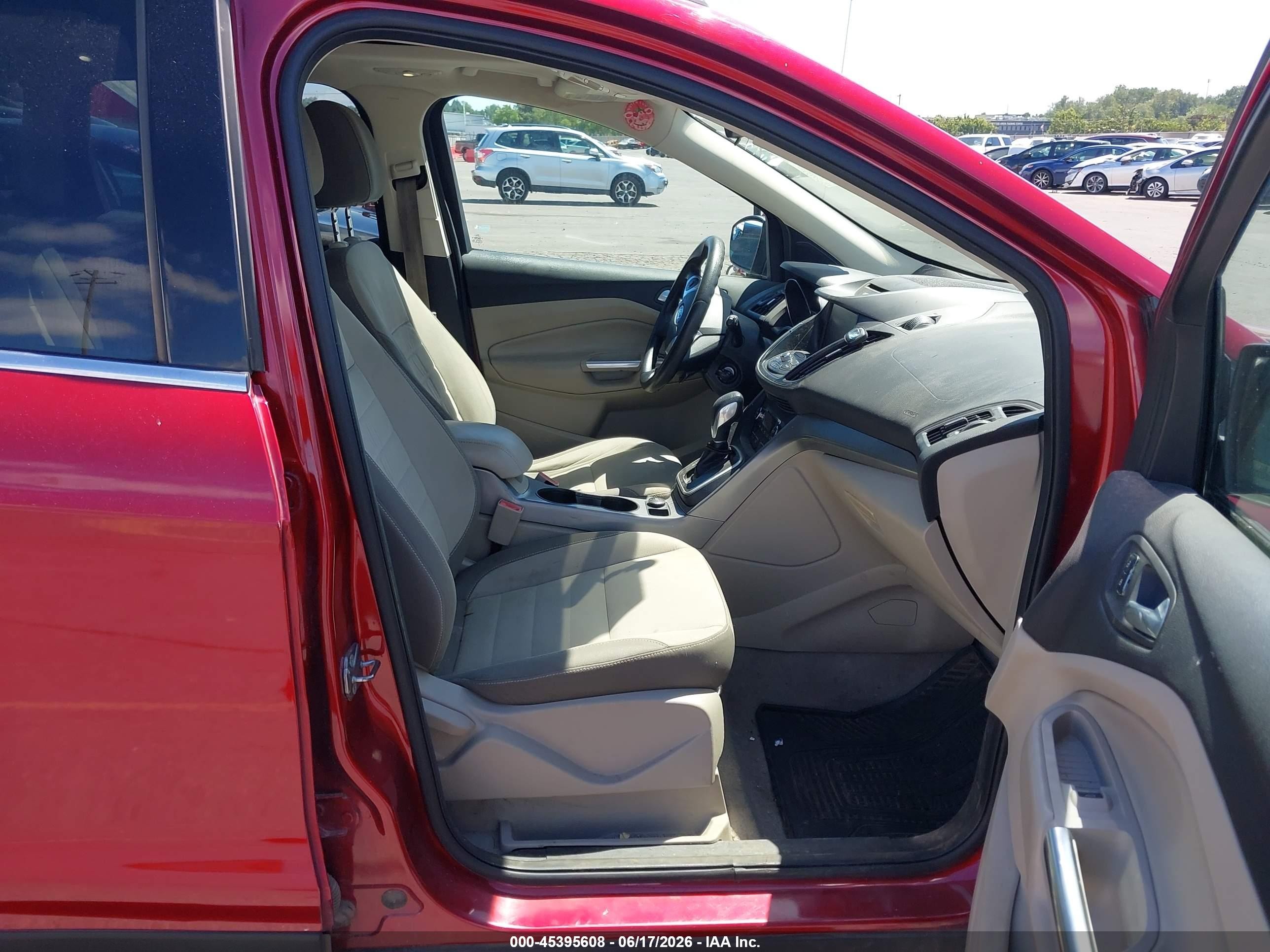 2013 Ford Escape Se Red vin: 1FMCU9G99DUB01204