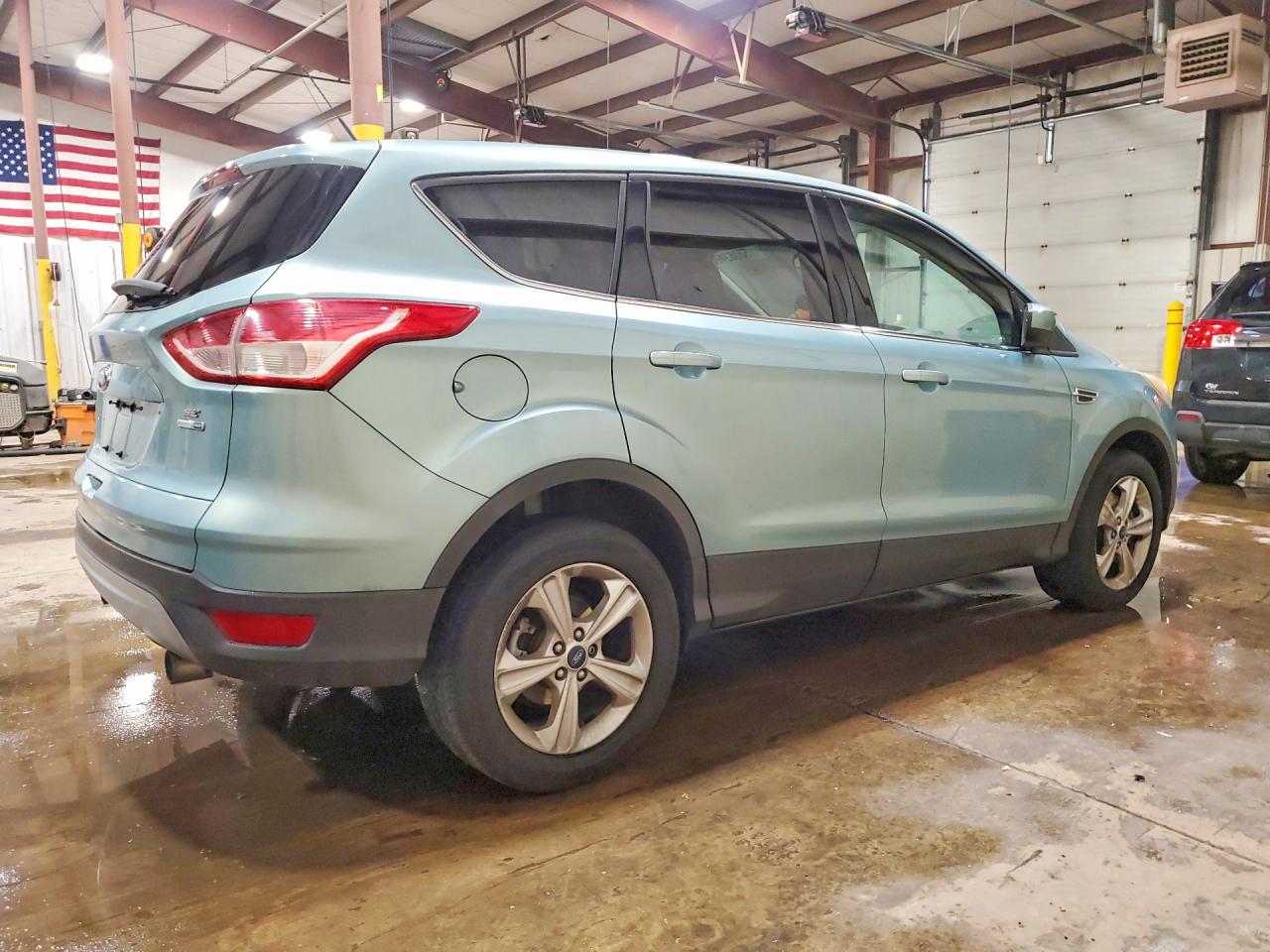 2013 Ford Escape Se Зеленый vin: 1FMCU9G99DUB35871
