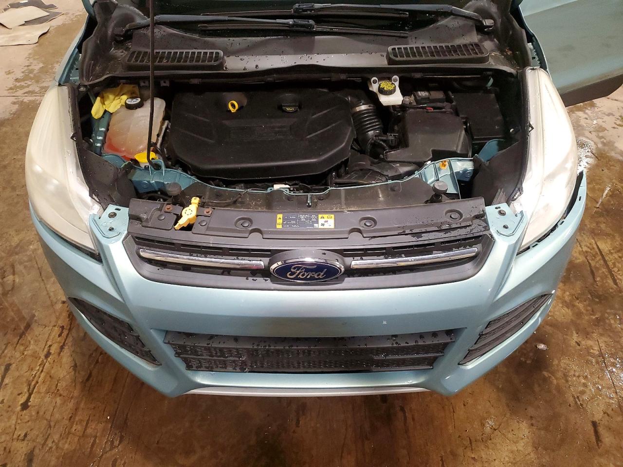 2013 Ford Escape Se Зеленый vin: 1FMCU9G99DUB35871