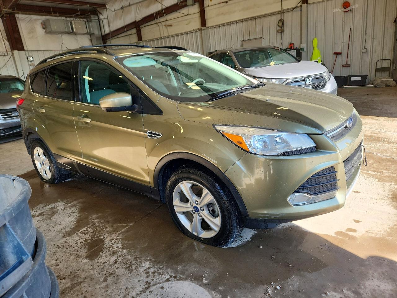 2013 Ford Escape Se Green vin: 1FMCU9G99DUB70698