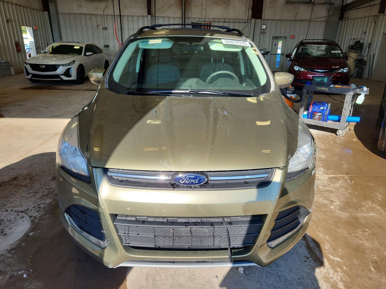 2013 Ford Escape Se Green vin: 1FMCU9G99DUB70698