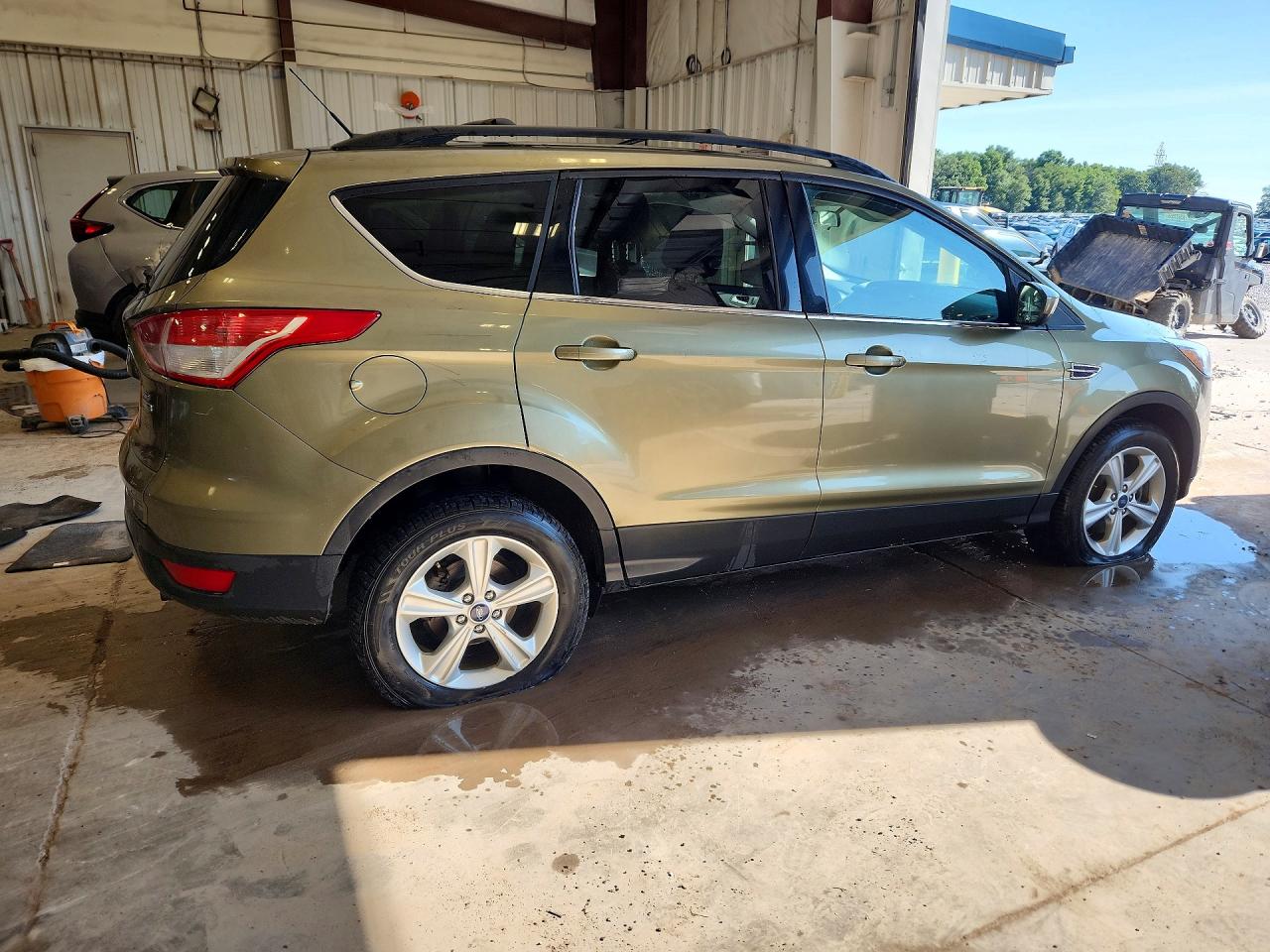 2013 Ford Escape Se Green vin: 1FMCU9G99DUB70698