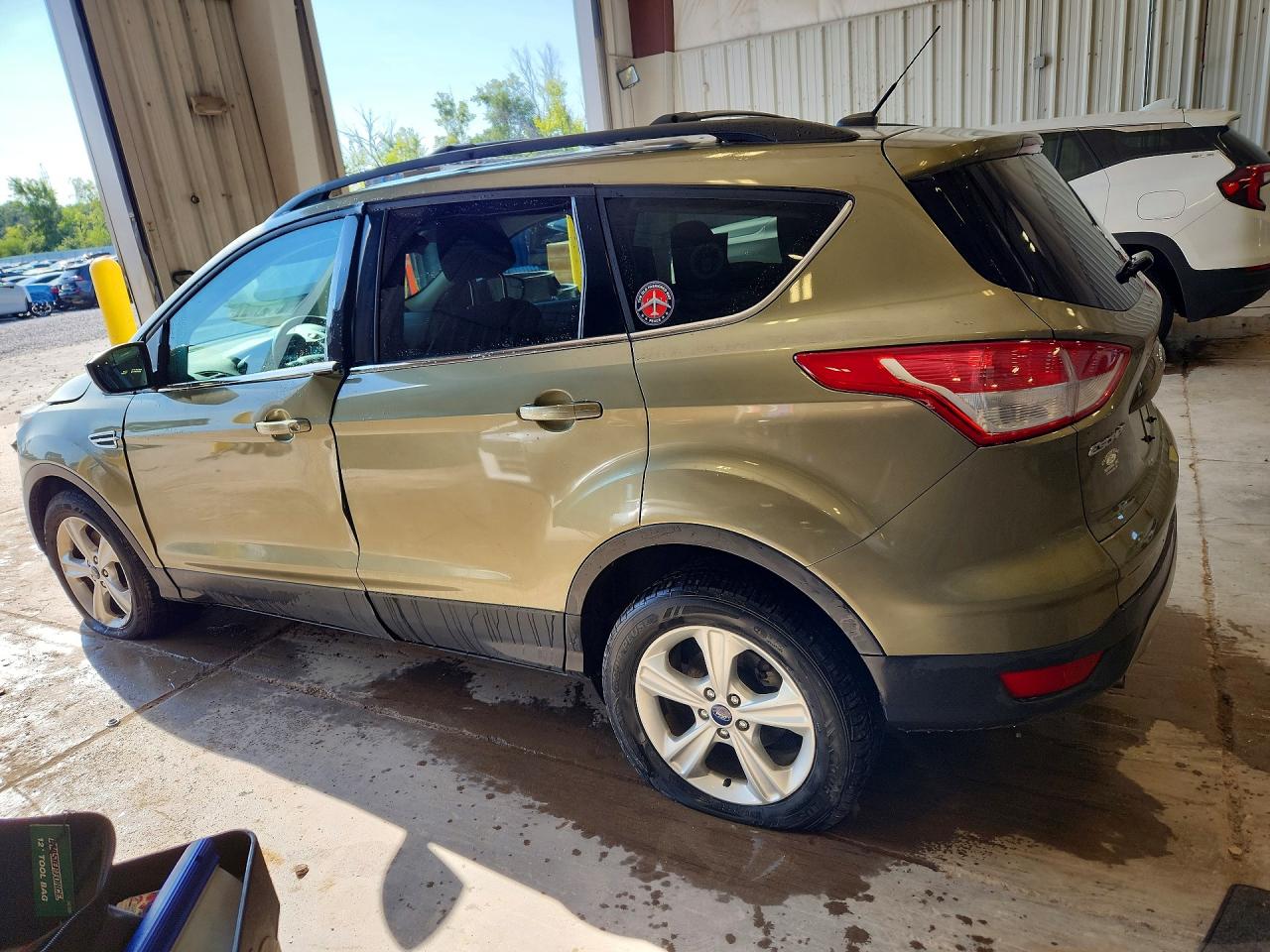 2013 Ford Escape Se Green vin: 1FMCU9G99DUB70698