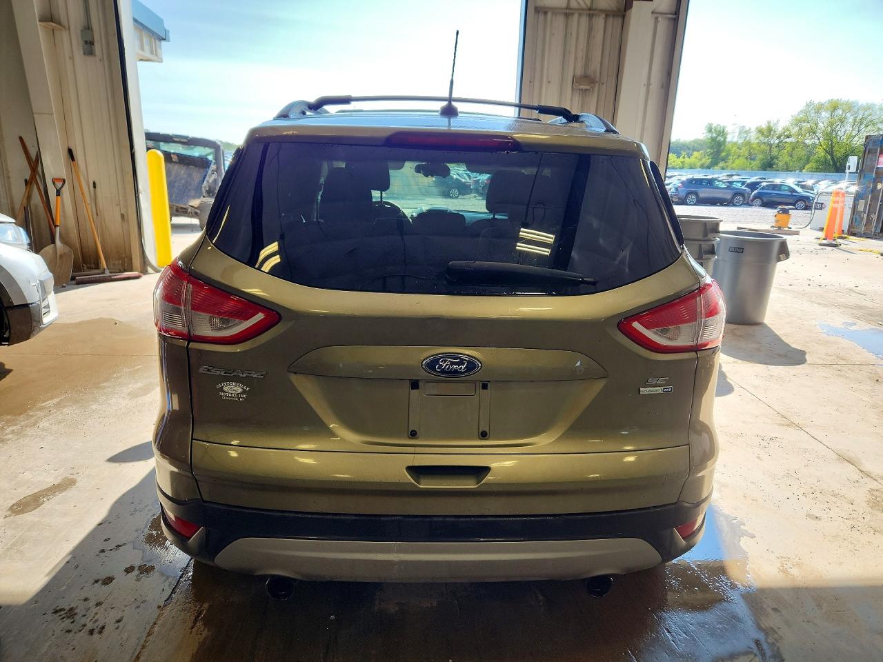 2013 Ford Escape Se Green vin: 1FMCU9G99DUB70698