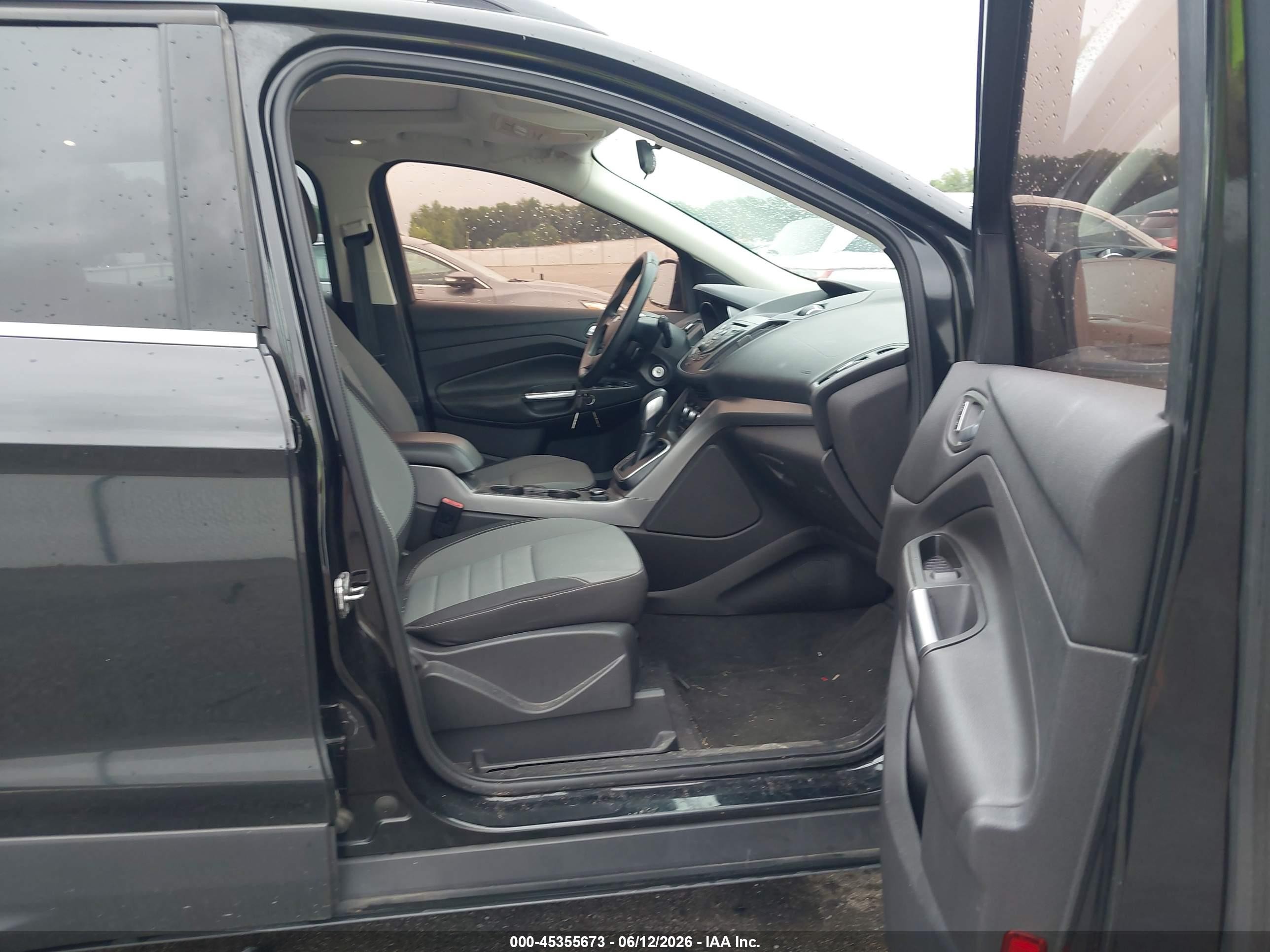 2013 Ford Escape Se Black vin: 1FMCU9G99DUC33783