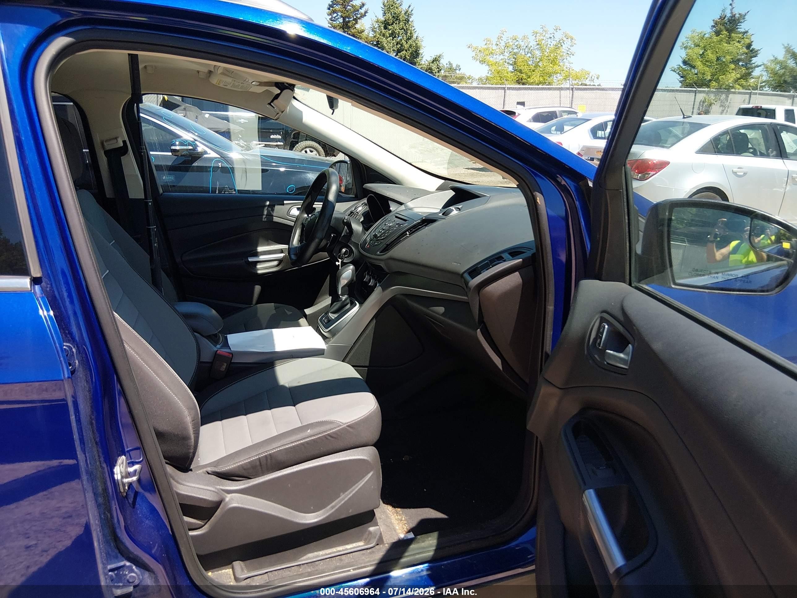 2013 Ford Escape Se Blue vin: 1FMCU9G99DUC42726