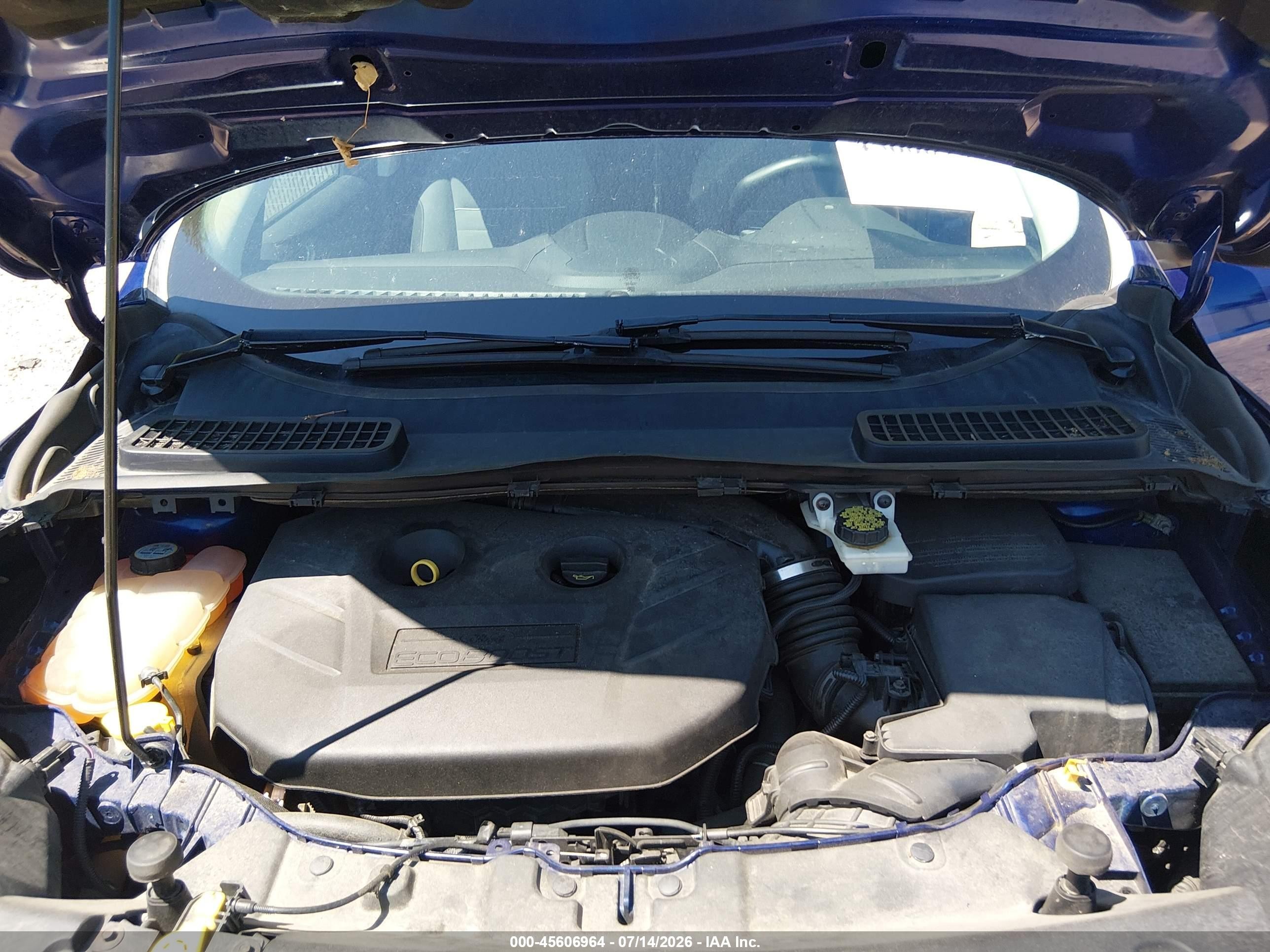 2013 Ford Escape Se Blue vin: 1FMCU9G99DUC42726