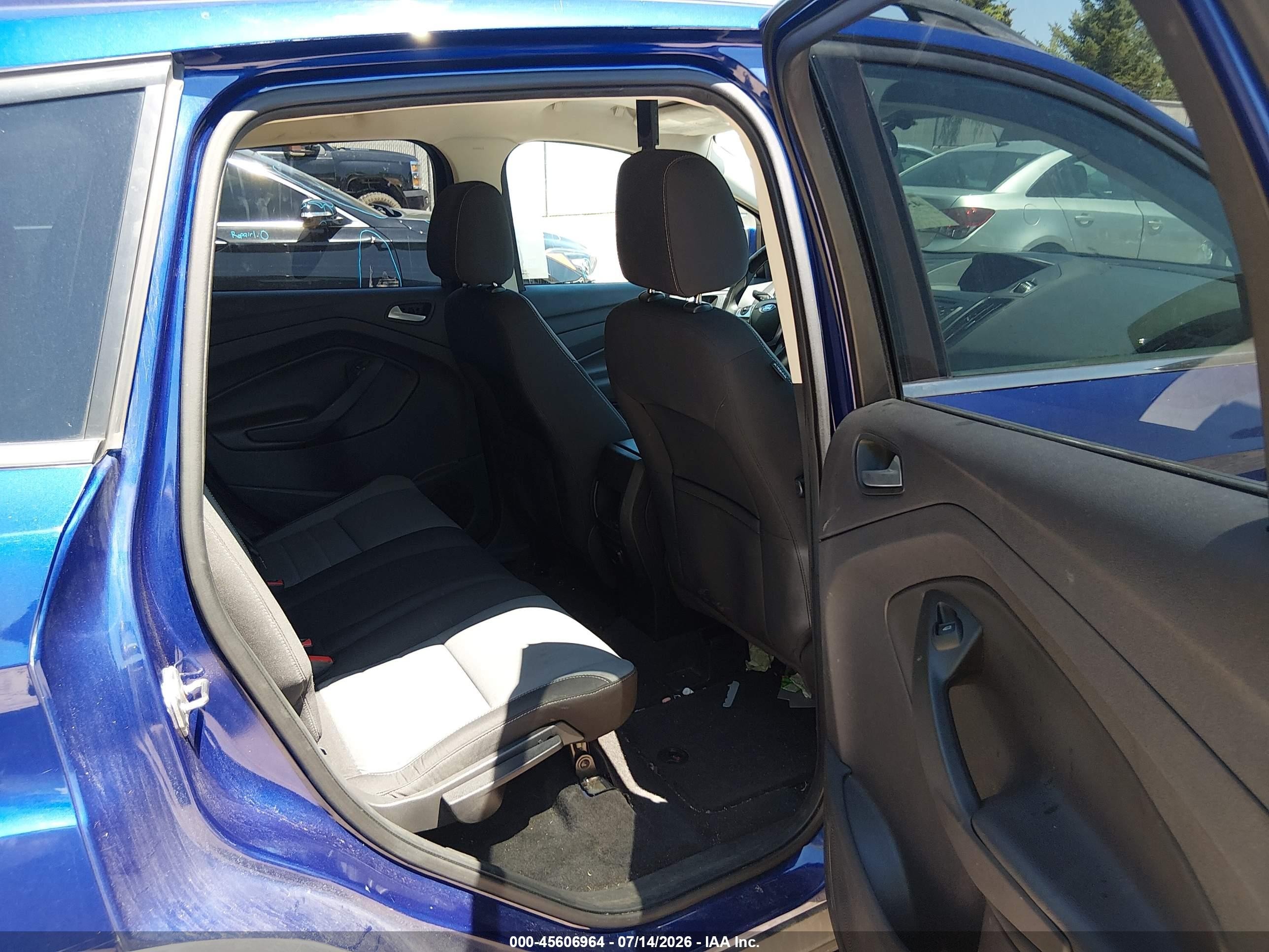 2013 Ford Escape Se Blue vin: 1FMCU9G99DUC42726