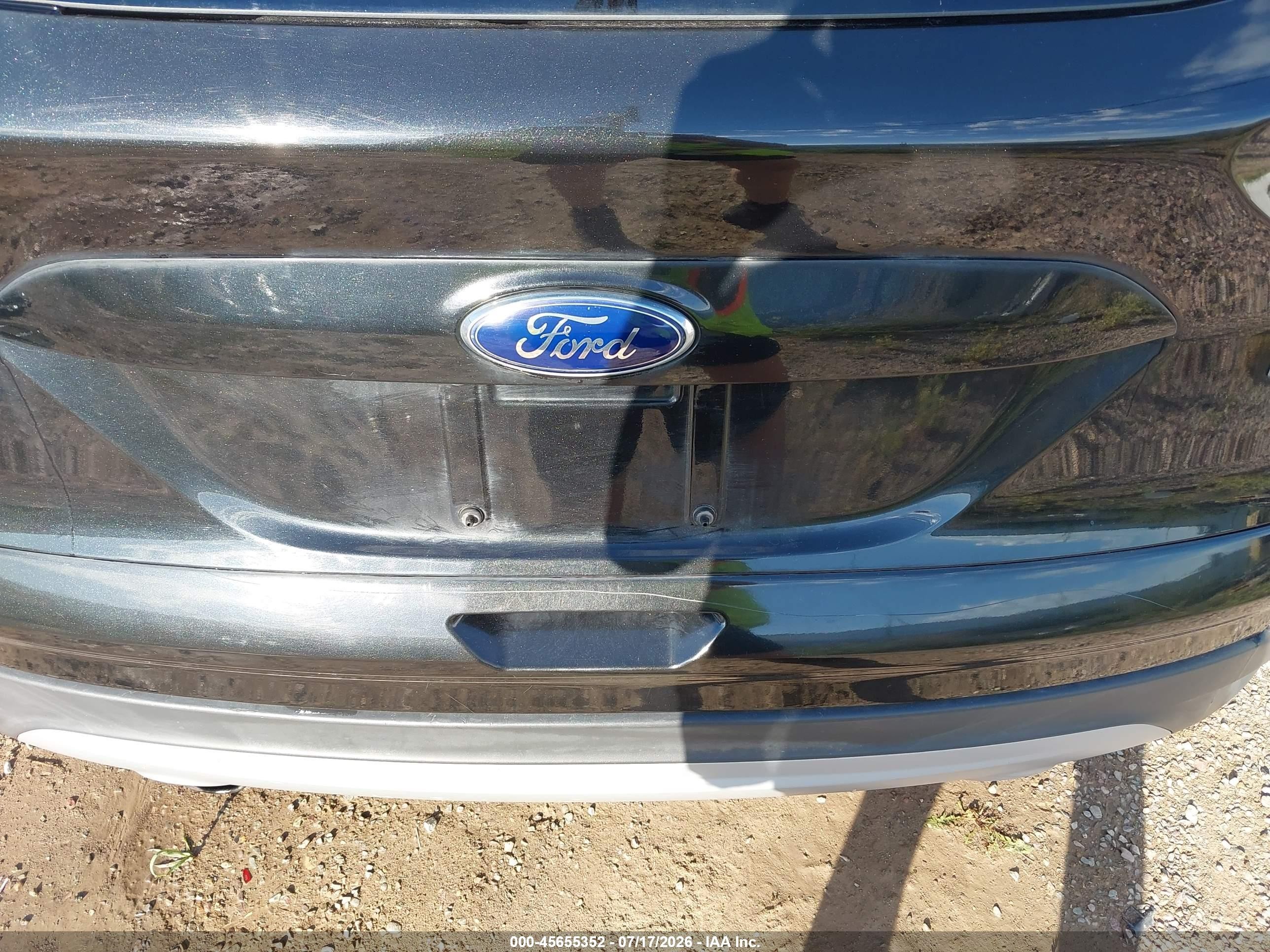 2013 Ford Escape Se Black vin: 1FMCU9G99DUC46582