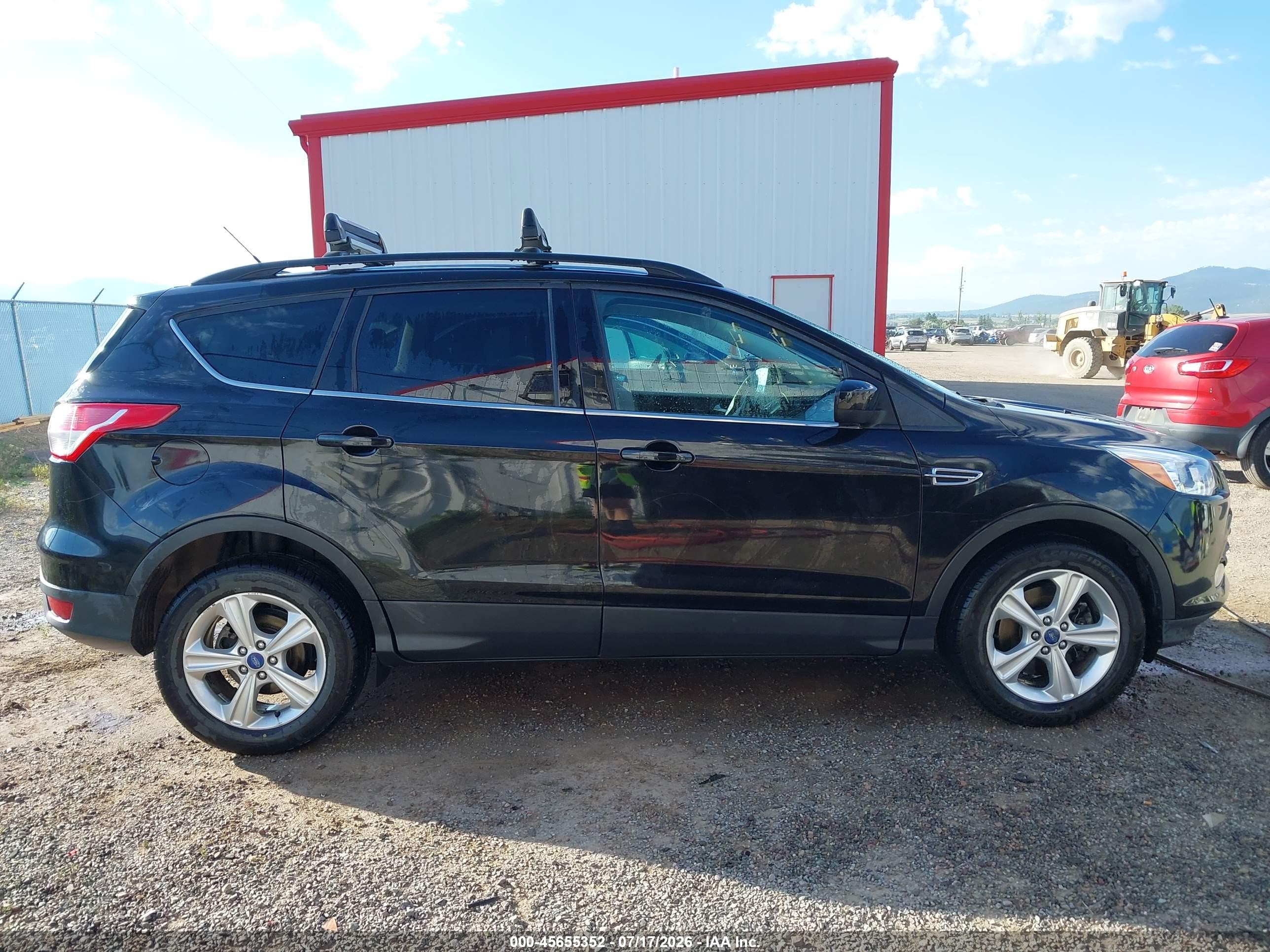 2013 Ford Escape Se Black vin: 1FMCU9G99DUC46582