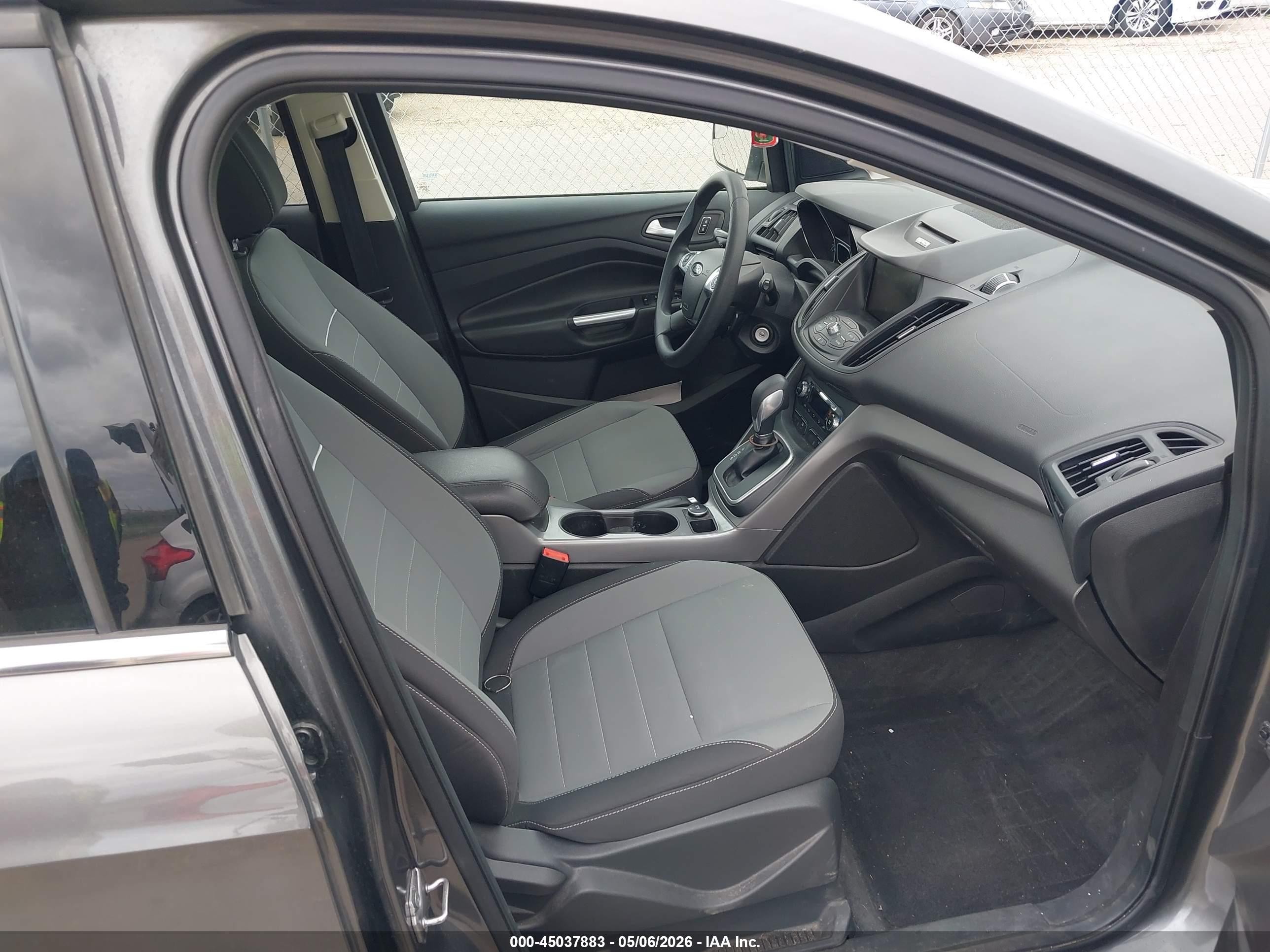 2013 Ford Escape Se Gray vin: 1FMCU9G99DUC86242