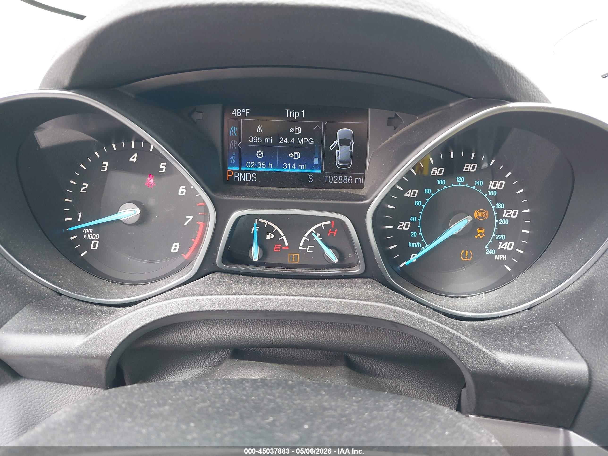 2013 Ford Escape Se Gray vin: 1FMCU9G99DUC86242
