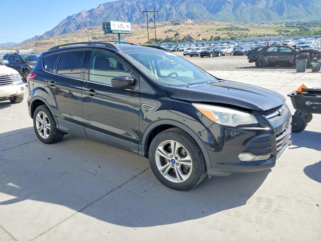 2013 Ford Escape Se Black vin: 1FMCU9G99DUD25749