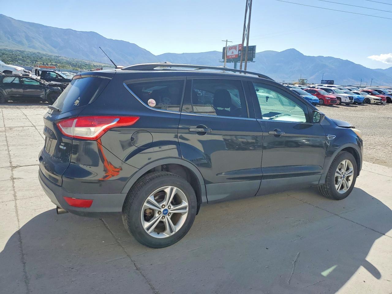 2013 Ford Escape Se Black vin: 1FMCU9G99DUD25749