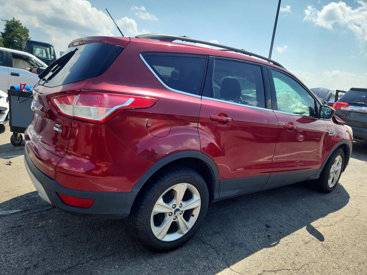2013 Ford Escape Se Maroon vin: 1FMCU9G99DUD51302