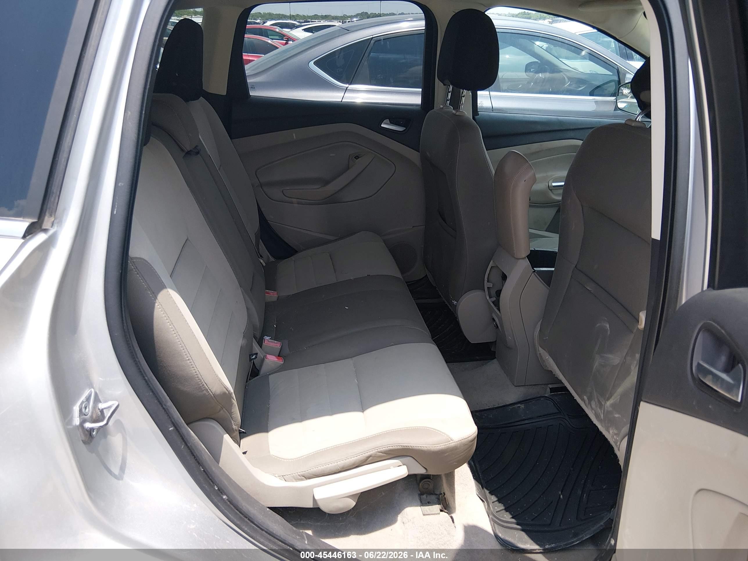 2014 Ford Escape Se Silver vin: 1FMCU9G99EUA06689