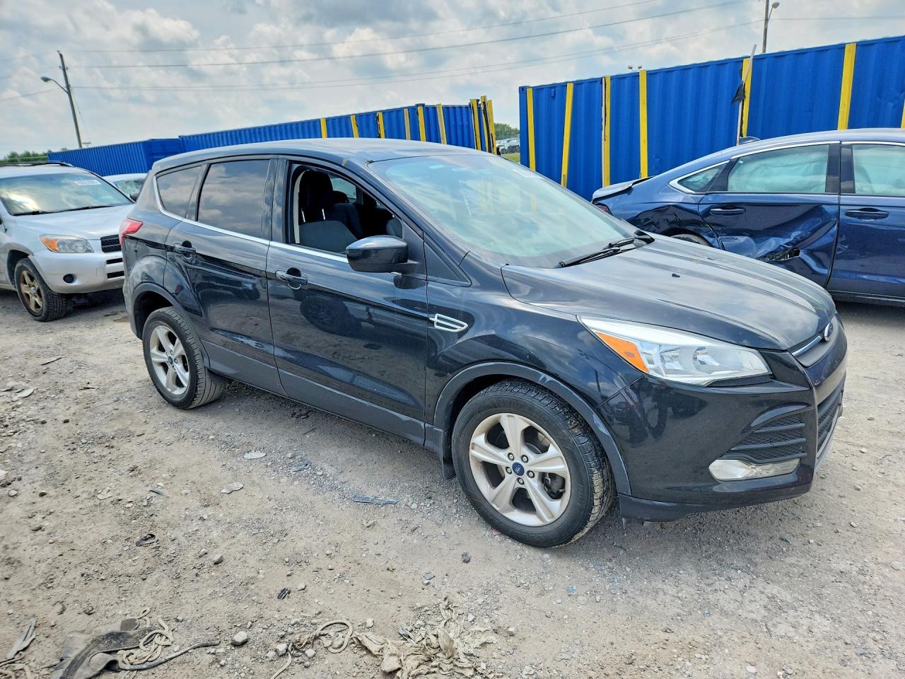 2014 Ford Escape Se Black vin: 1FMCU9G99EUA12587