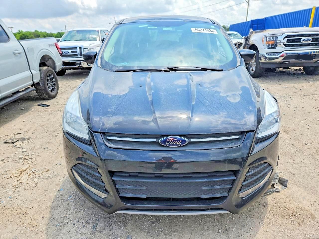2014 Ford Escape Se Black vin: 1FMCU9G99EUA12587