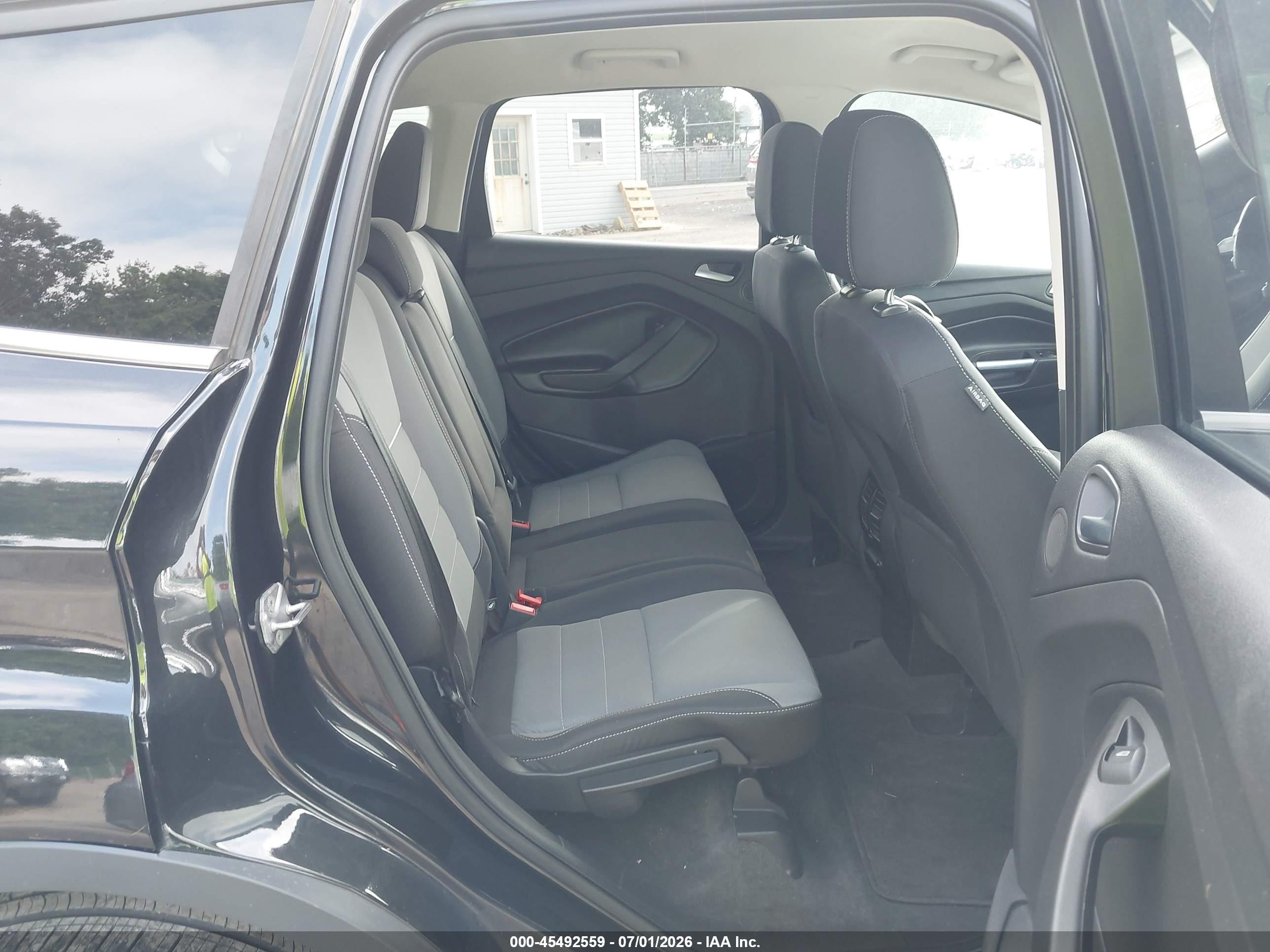 2014 Ford Escape Se Черный vin: 1FMCU9G99EUA44035