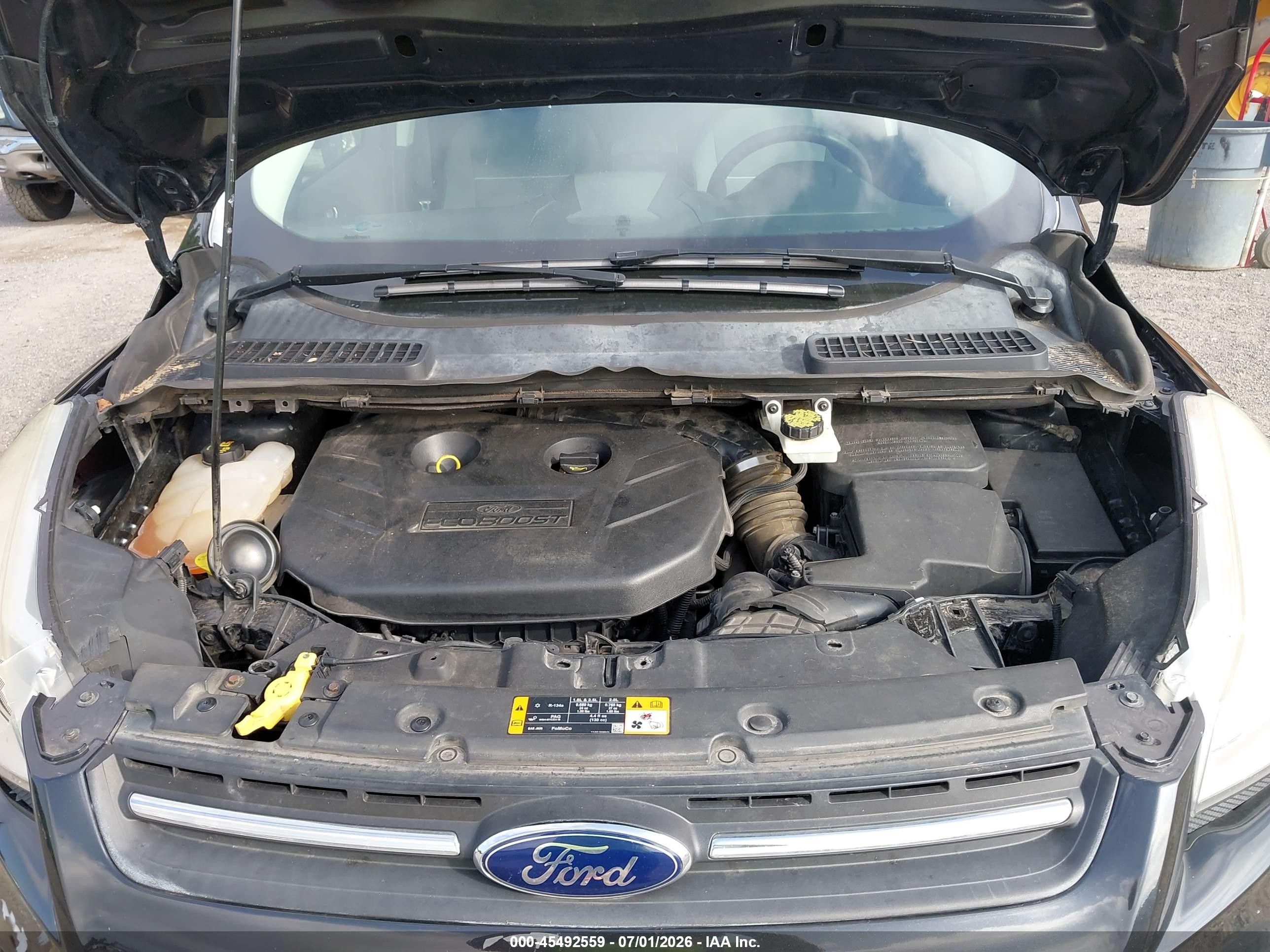 2014 Ford Escape Se Черный vin: 1FMCU9G99EUA44035