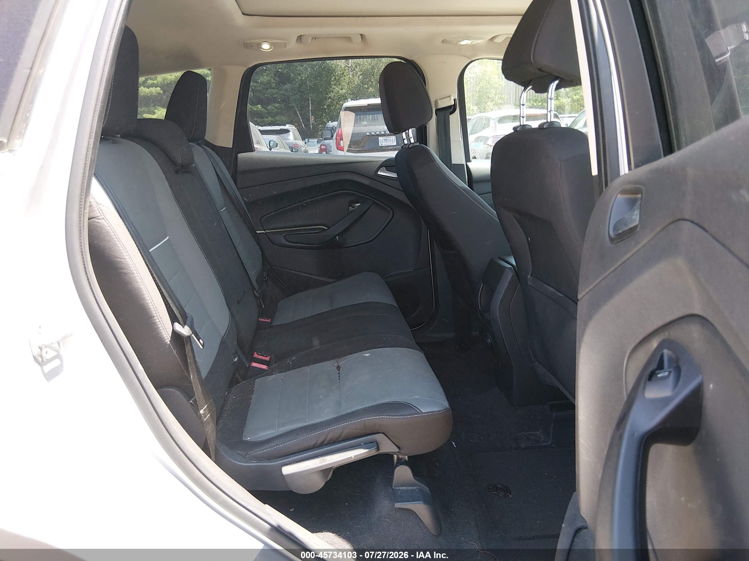 2014 Ford Escape Se Silver vin: 1FMCU9G99EUA53706