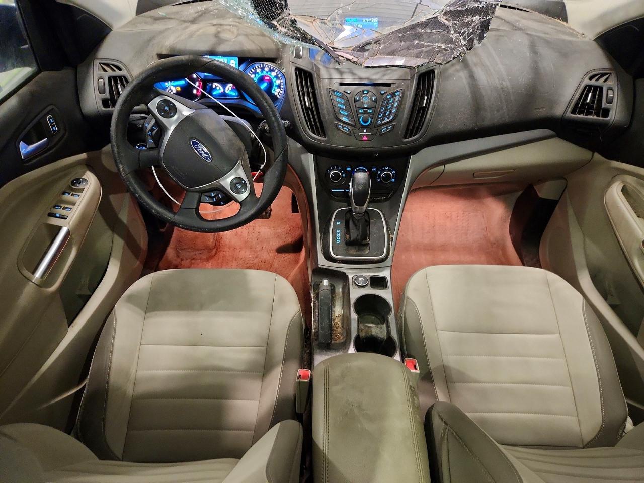 2014 Ford Escape Se Blue vin: 1FMCU9G99EUA71638