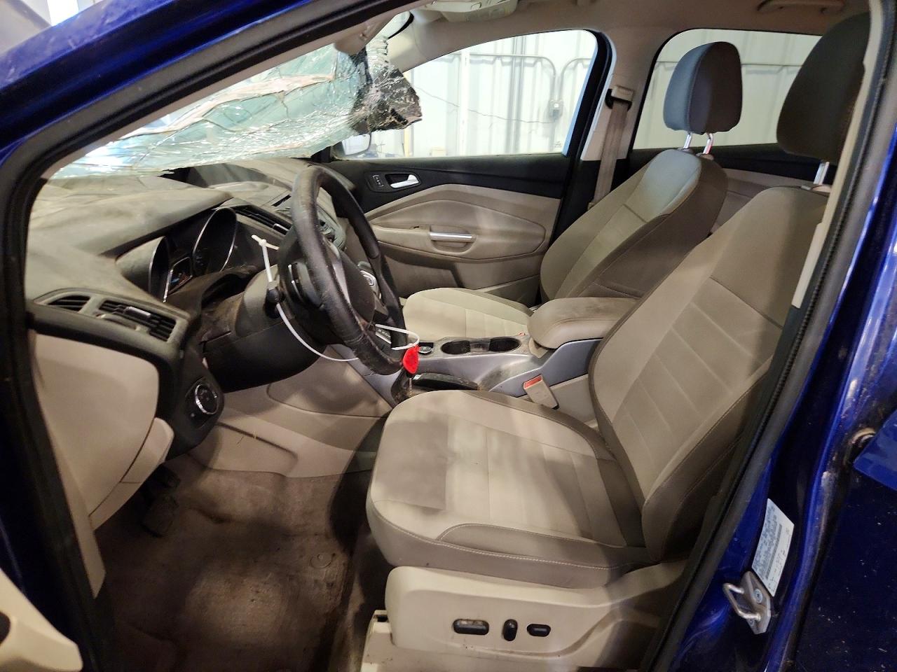 2014 Ford Escape Se Blue vin: 1FMCU9G99EUA71638