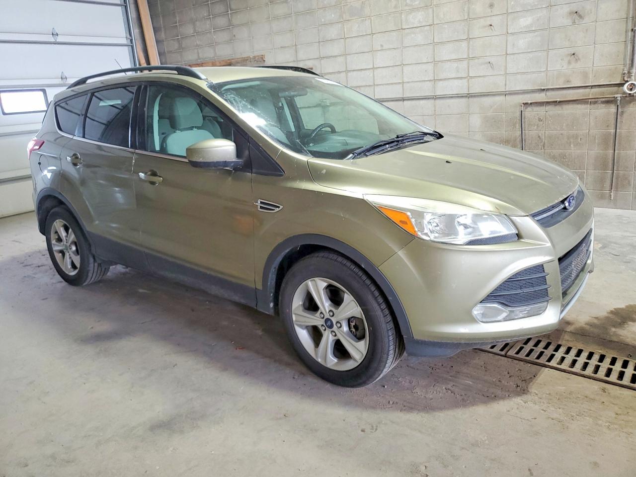2014 Ford Escape Se Green vin: 1FMCU9G99EUA82428