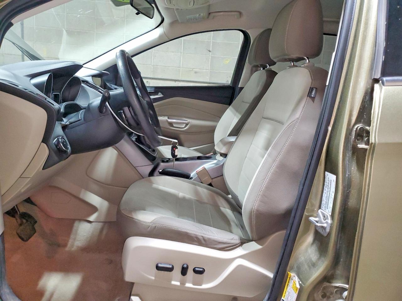 2014 Ford Escape Se Green vin: 1FMCU9G99EUA82428