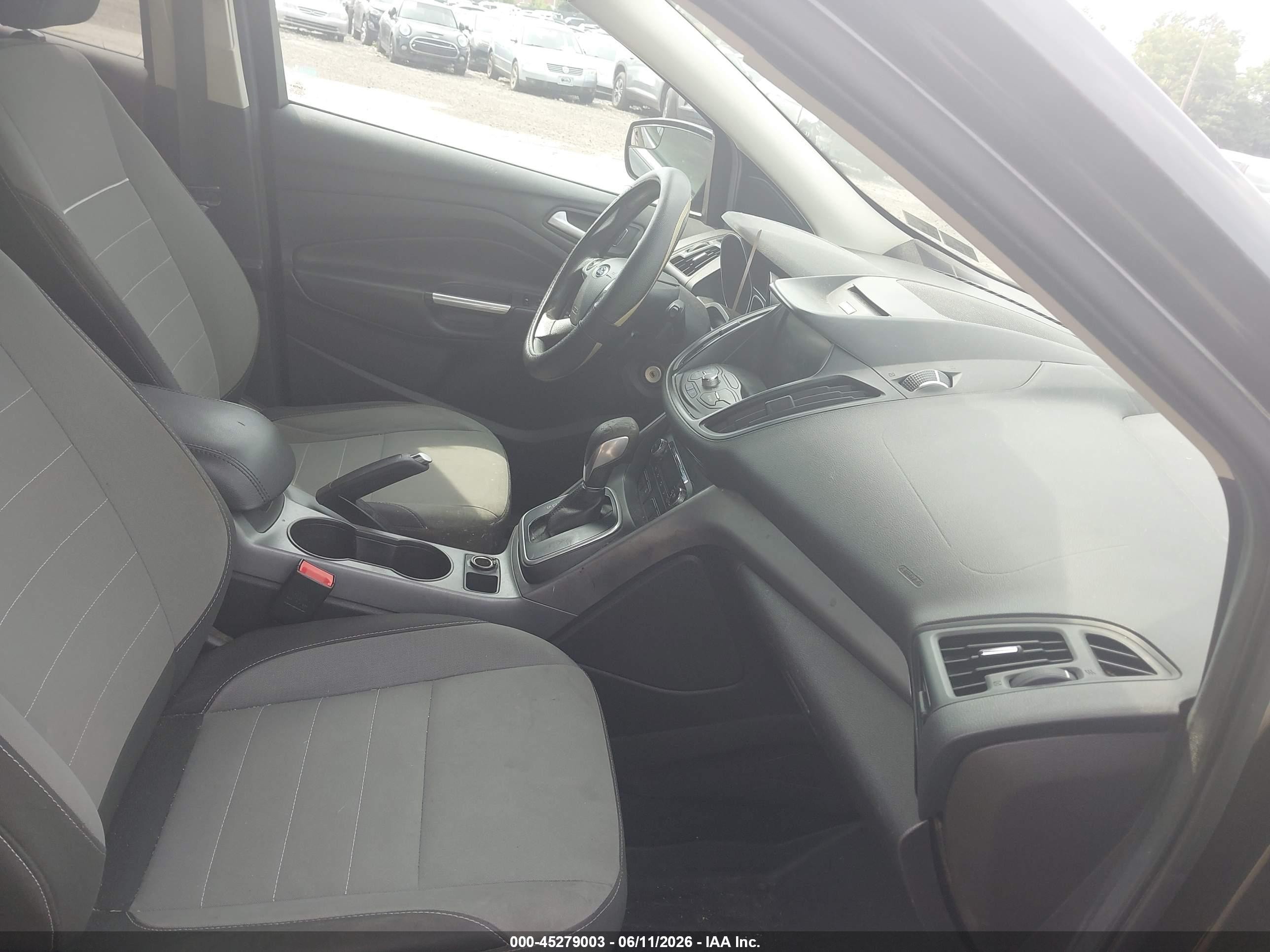 2014 Ford Escape Se Black vin: 1FMCU9G99EUB20403