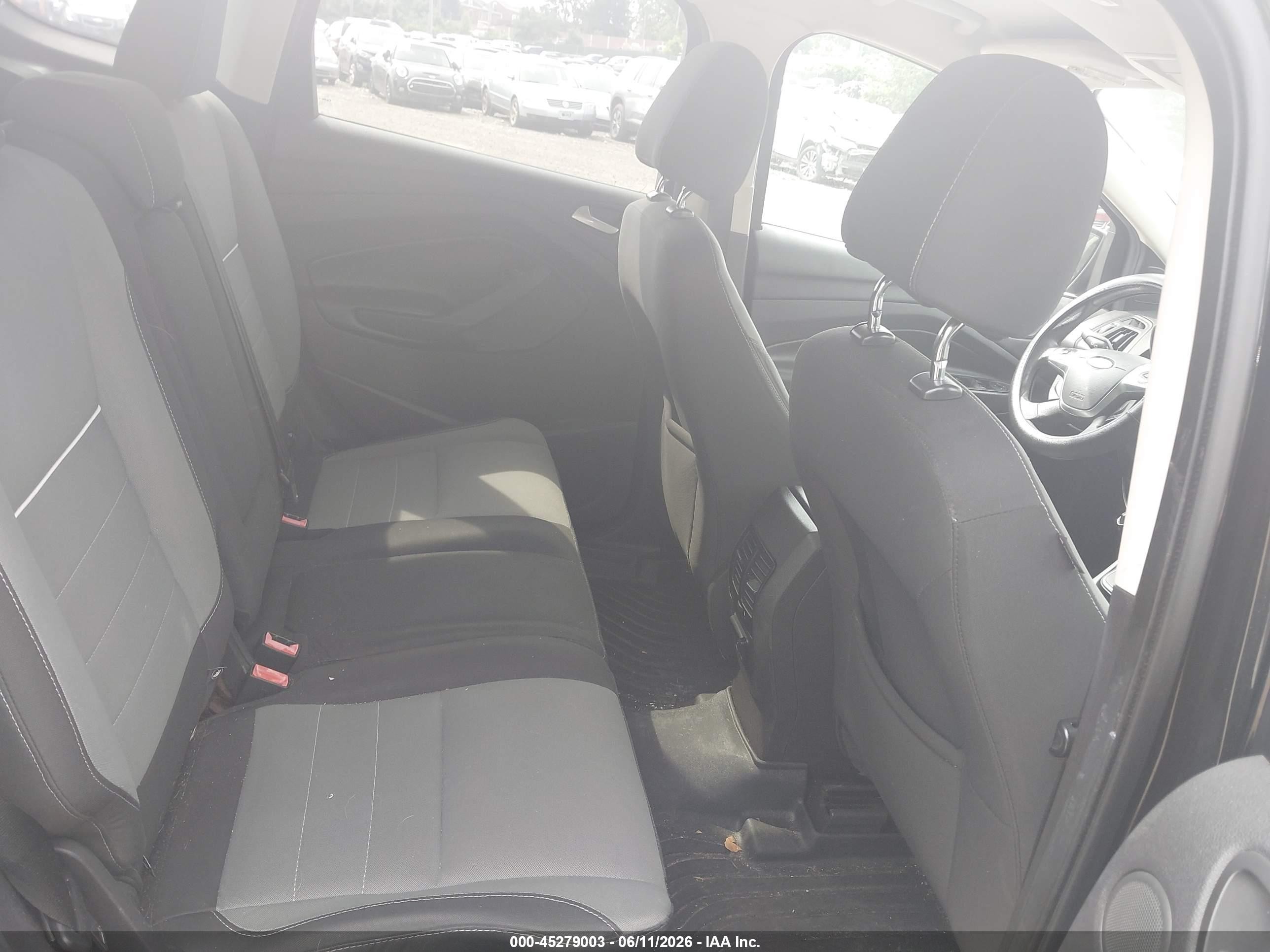 2014 Ford Escape Se Black vin: 1FMCU9G99EUB20403