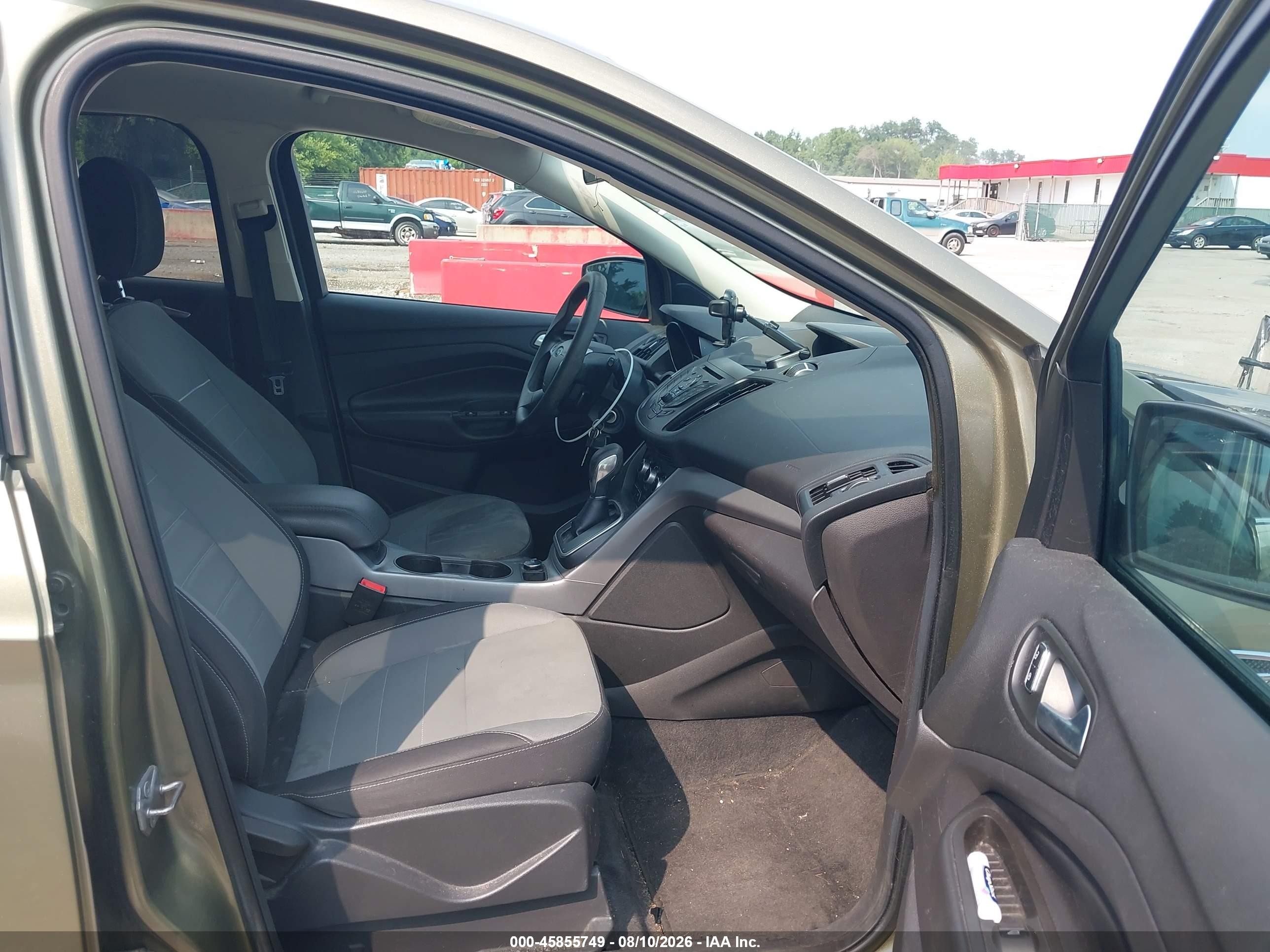 2014 Ford Escape Se Green vin: 1FMCU9G99EUB36584