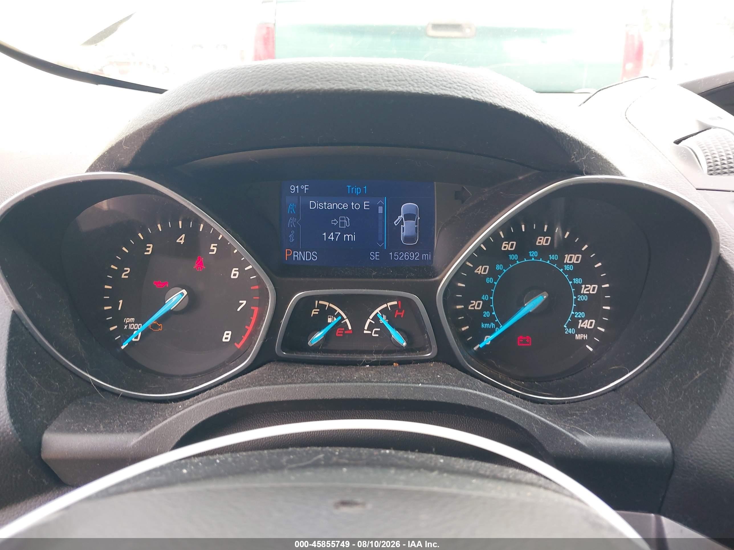 2014 Ford Escape Se Green vin: 1FMCU9G99EUB36584