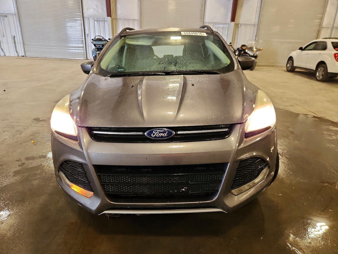 2014 Ford Escape Se Gray vin: 1FMCU9G99EUC30495