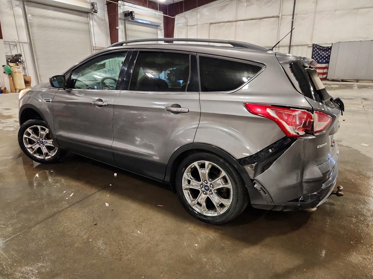 2014 Ford Escape Se Gray vin: 1FMCU9G99EUC30495