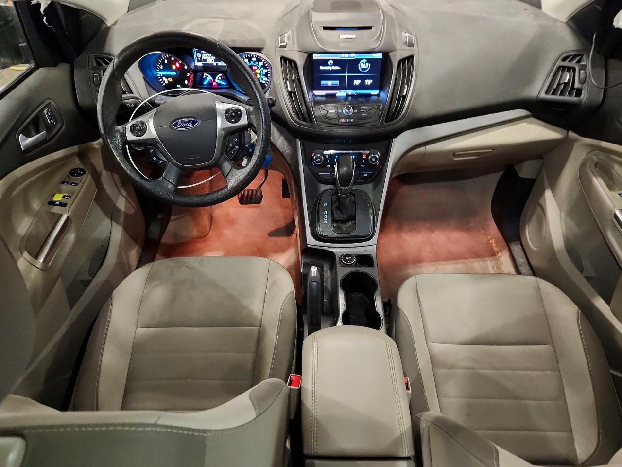 2014 Ford Escape Se Gray vin: 1FMCU9G99EUC30495